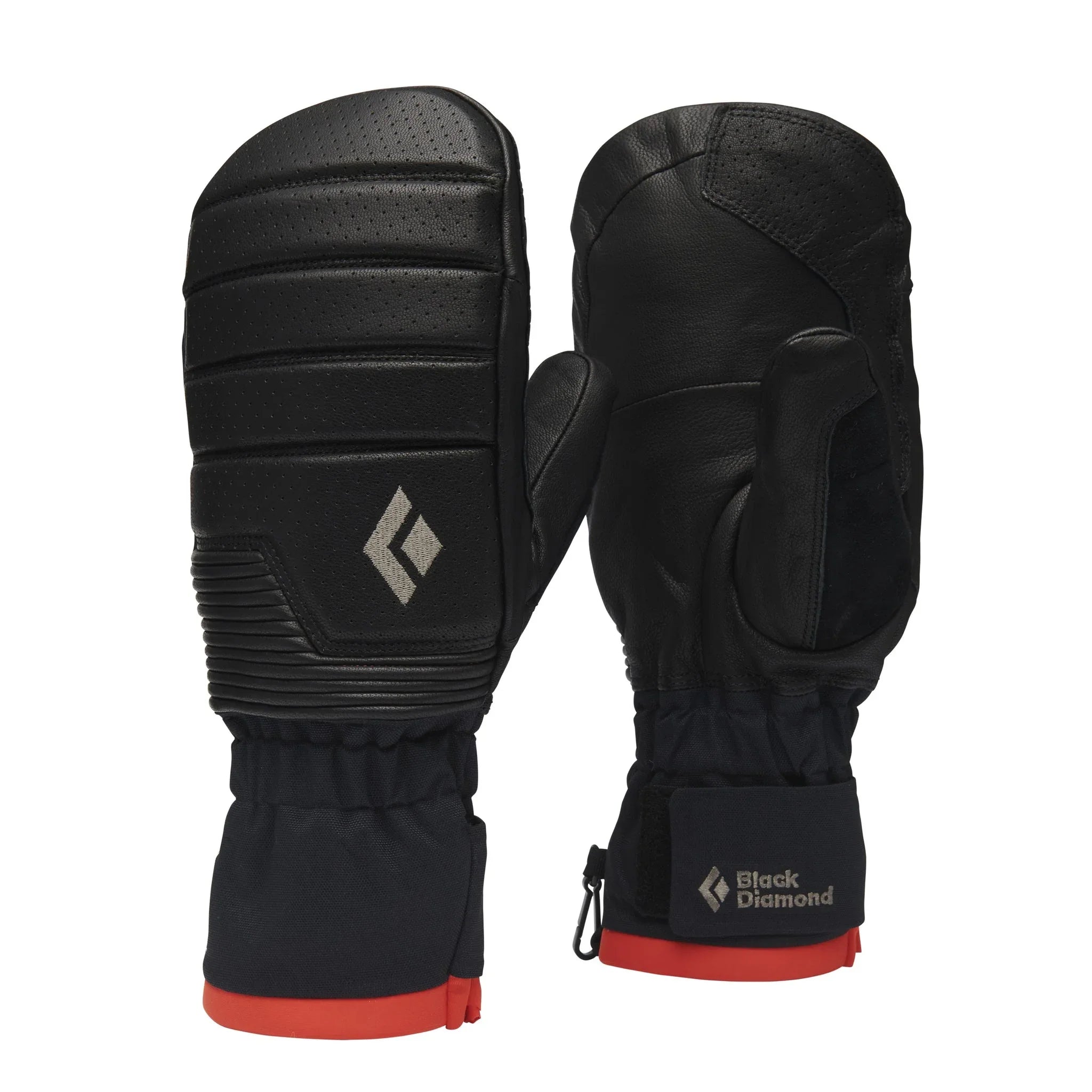 Black Diamond W Progression Mitts Winter Apparel - Gloves Black Diamond Extra Small Black-Black