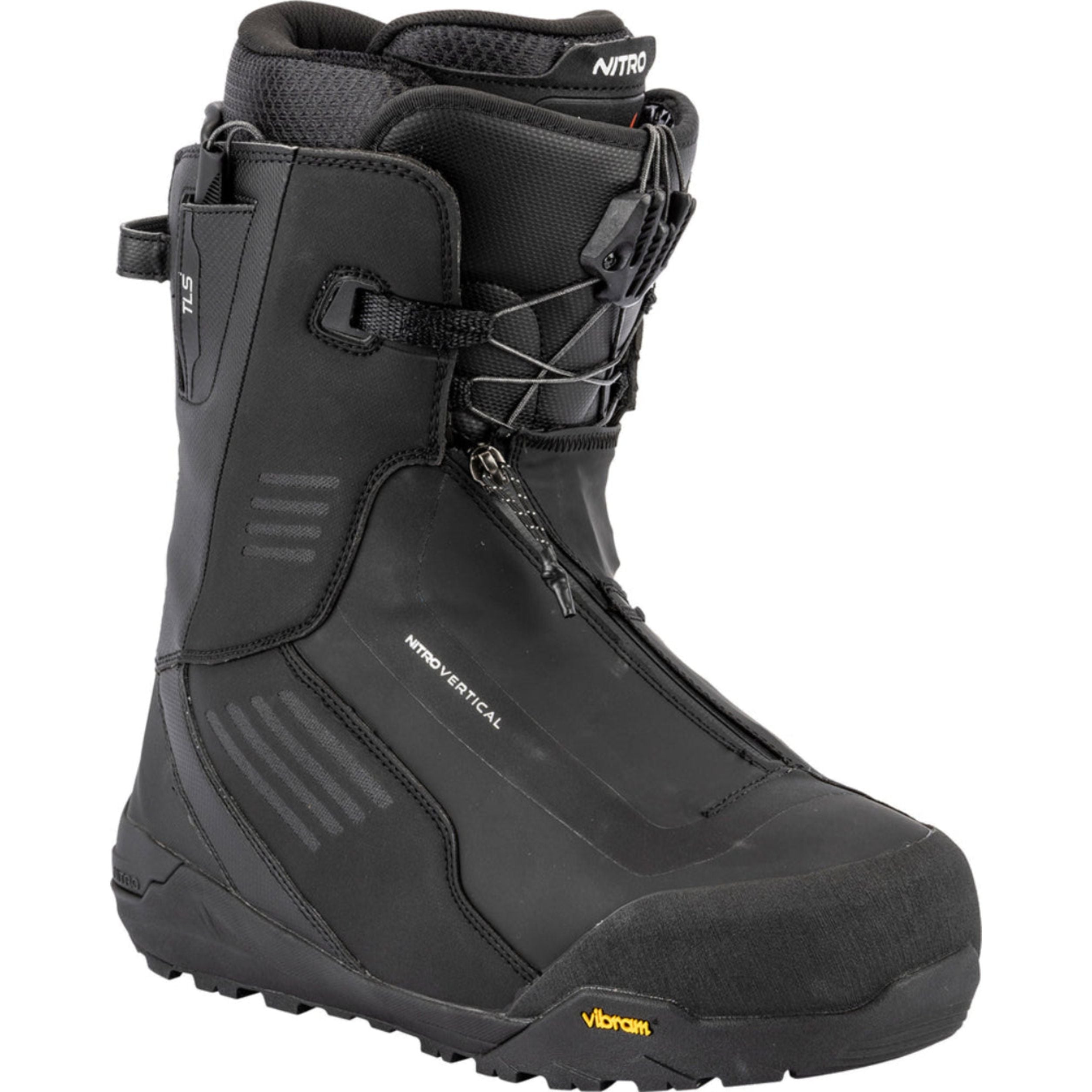 The Nitro Vertical TLS Plus Snowboard Boots 2026 Black / 12.5 (30.5) The Nitro Vertical TLS Plus Snowboard Boots 2026 Black / 12.5 (30.5)
