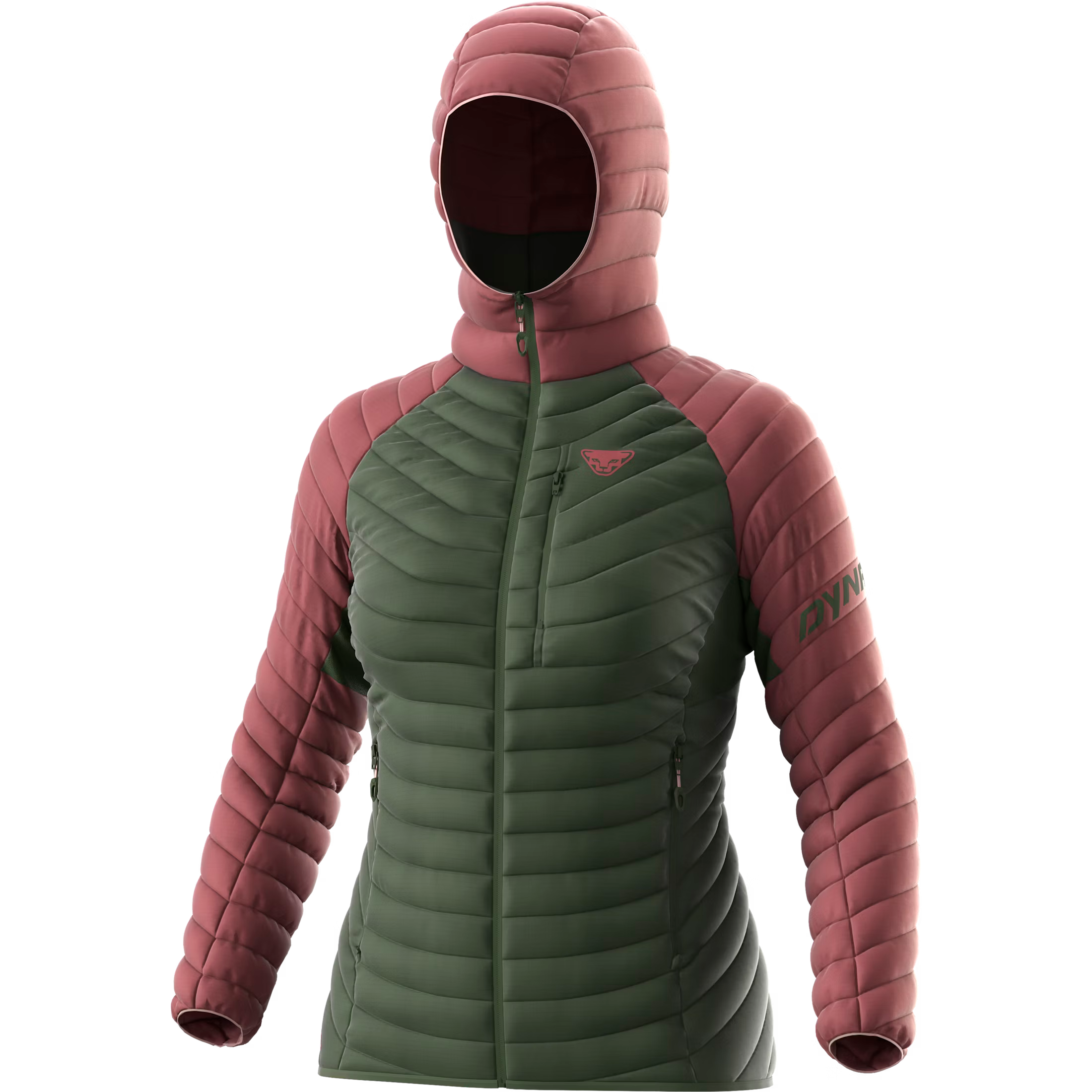 Dynafit W Radical Down Hooded Jacket Winter Apparel - Winter Apparel Womens Insulated Top Dynafit Dark Rose Large