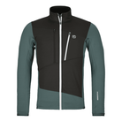 Ortovox M Fleece Grid Jacket Winter Apparel - Winter Apparel Mens Mid Layer Top Ortovox