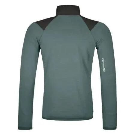 Ortovox M Fleece Grid Jacket Winter Apparel - Winter Apparel Mens Mid Layer Top Ortovox