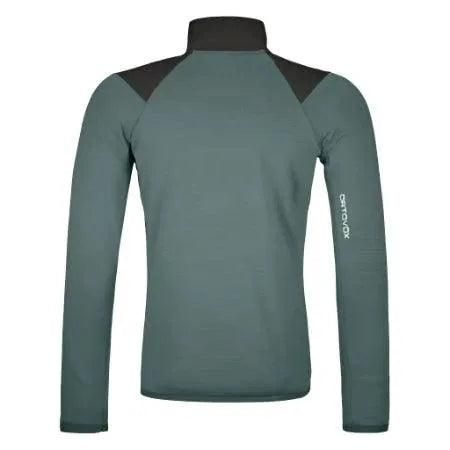 Ortovox M Fleece Grid Jacket Winter Apparel - Winter Apparel Mens Mid Layer Top Ortovox