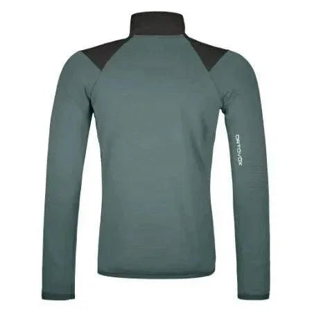 Ortovox M Fleece Grid Jacket Winter Apparel - Winter Apparel Mens Mid Layer Top Ortovox
