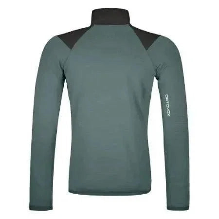 Ortovox M Fleece Grid Jacket Winter Apparel - Winter Apparel Mens Mid Layer Top Ortovox