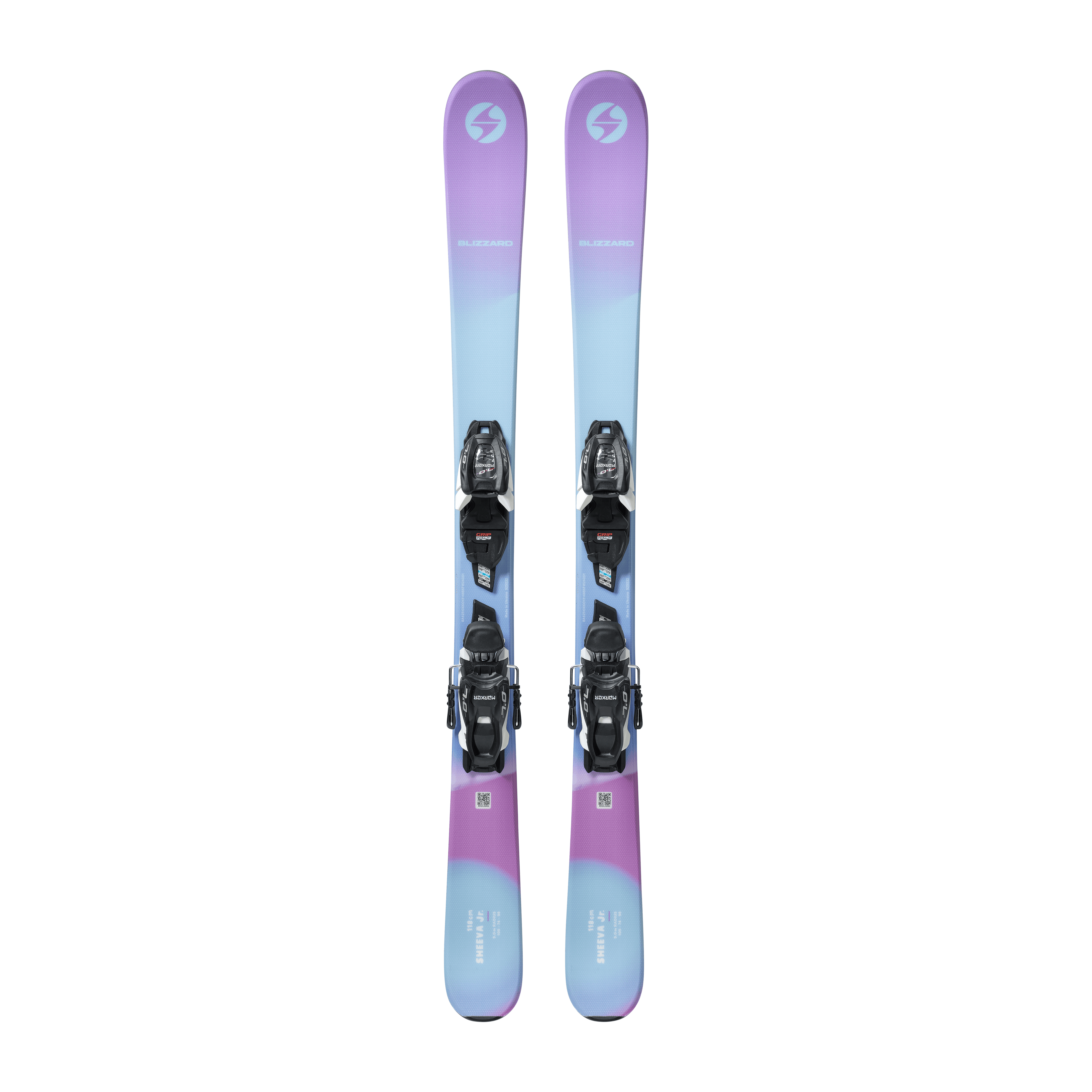 Blizzard Sheeva Twin Jr w/ FDT 4.5 Alpine Ski Skis - Alpine Skis - Kids Blizzard