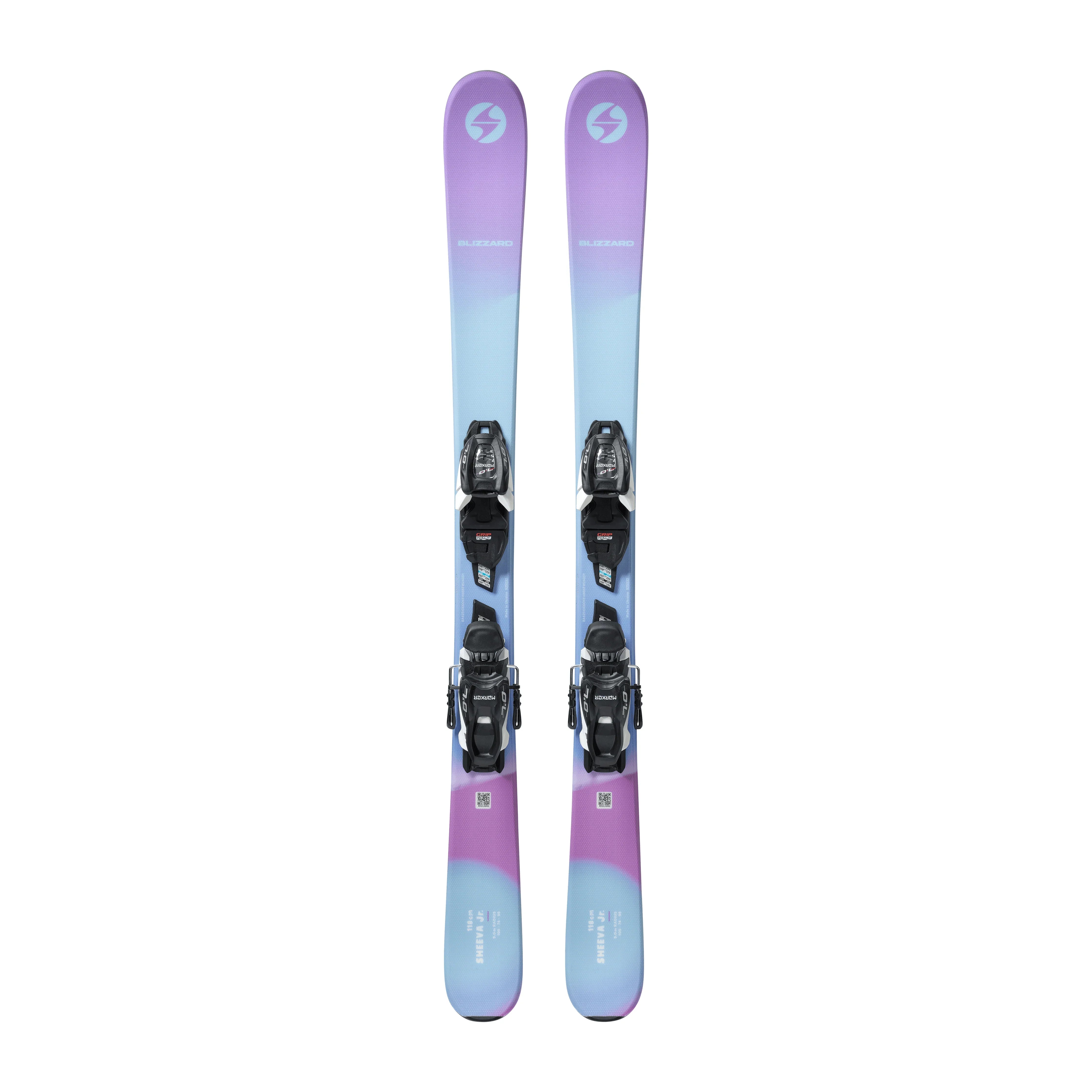Blizzard Sheeva Twin Jr w/ FDT 4.5 Alpine Ski Skis - Alpine Skis - Kids Blizzard
