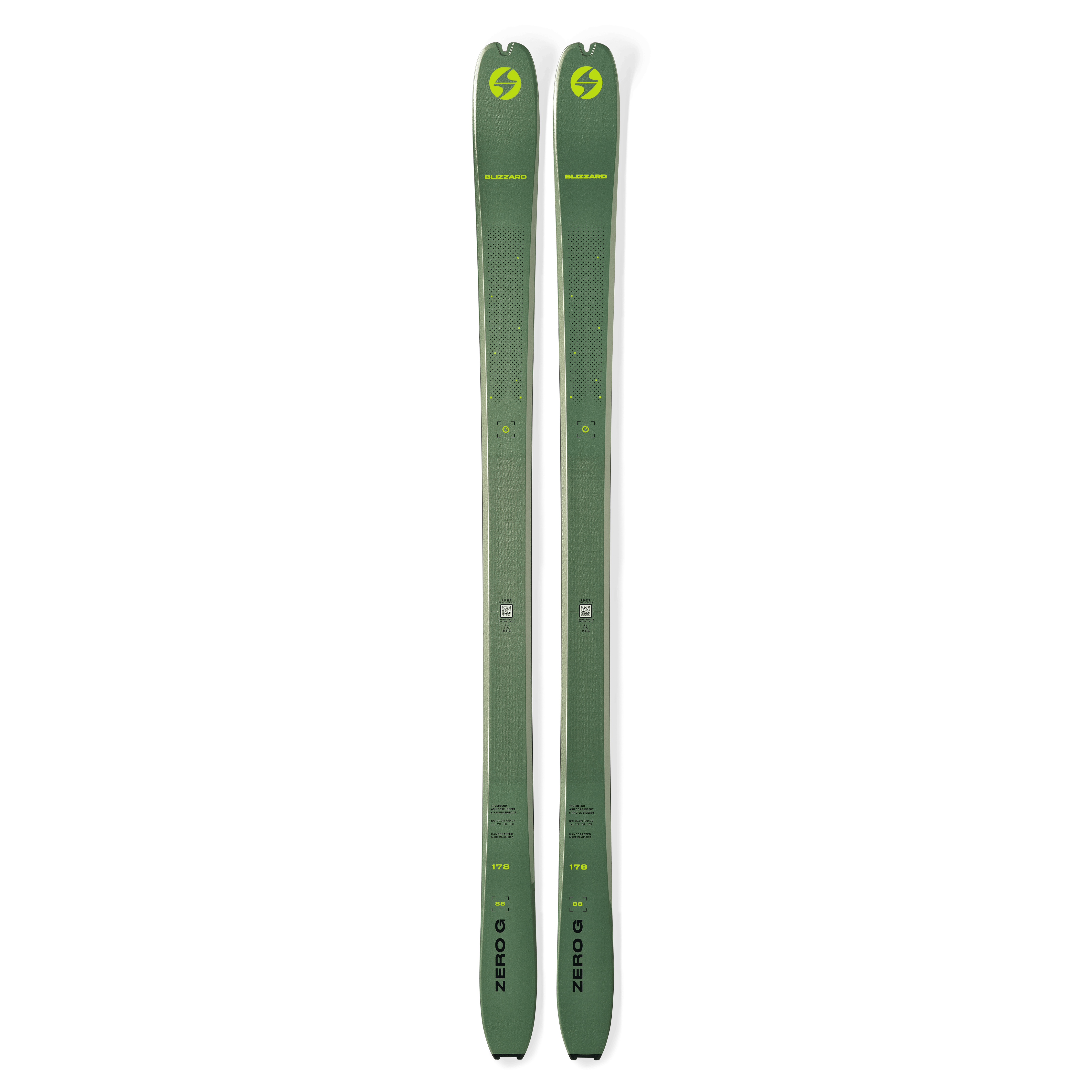 Blizzard Zero G 88 Touring Skis - Lightweight Backcountry All