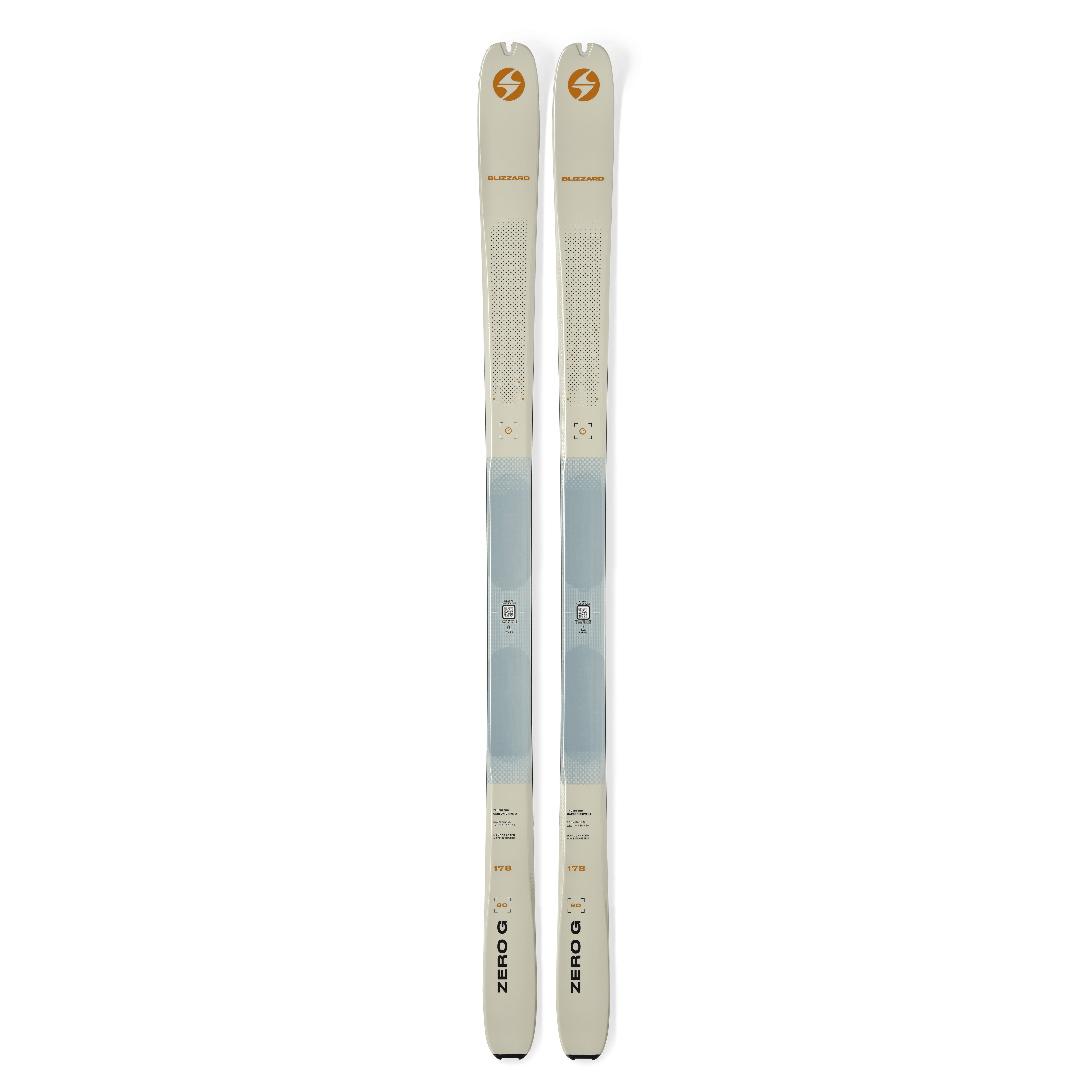 Blizzard Zero G 80 Alpine Touring Ski Skis - Touring Skis - Ski Mountaineering - Mens Blizzard