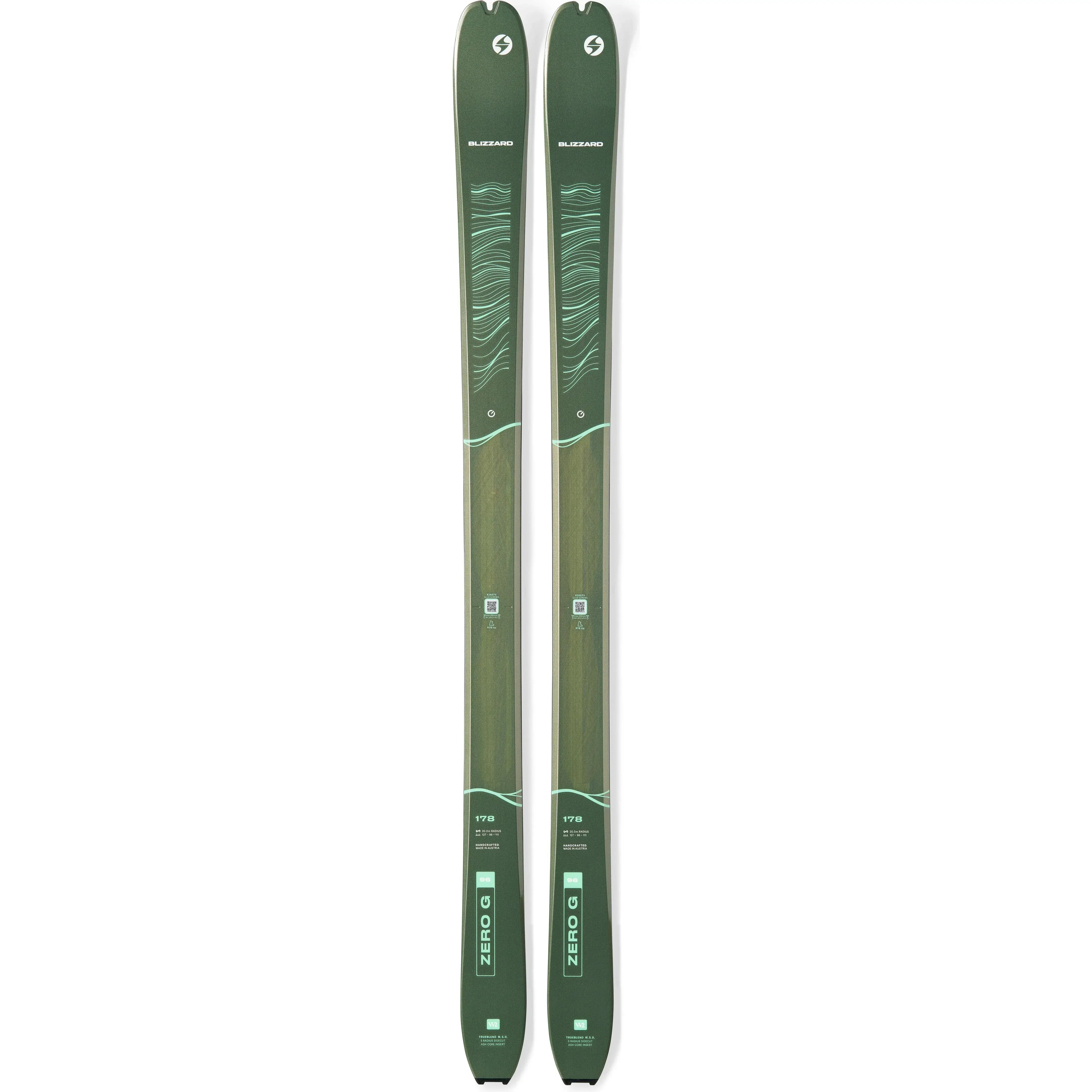 Blizzard Zero G 96 W Alpine Touring Ski Skis - Touring Skis - All Mountain - Womens Blizzard