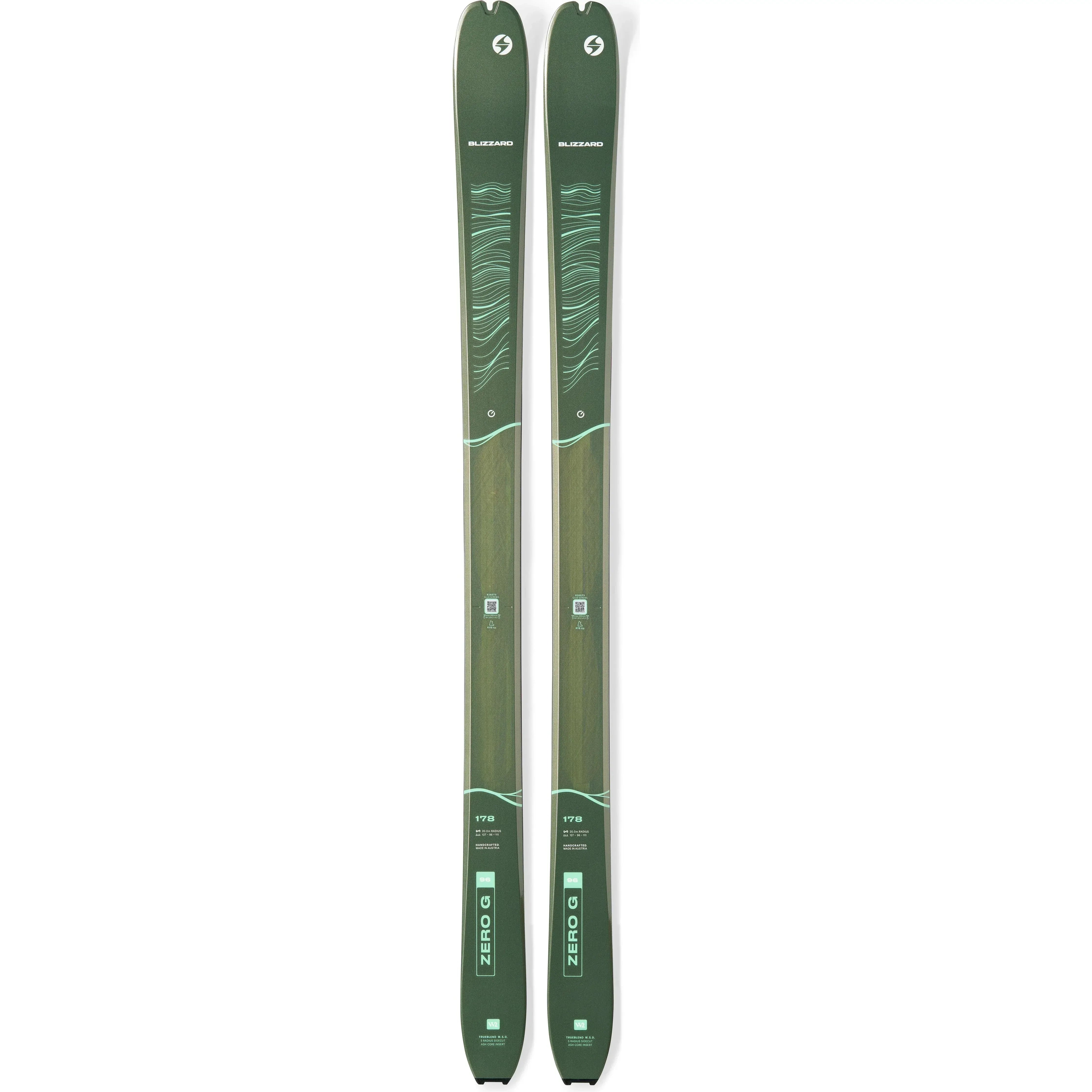 Blizzard Zero G 96 W Alpine Touring Ski Skis - Touring Skis - All Mountain - Womens Blizzard