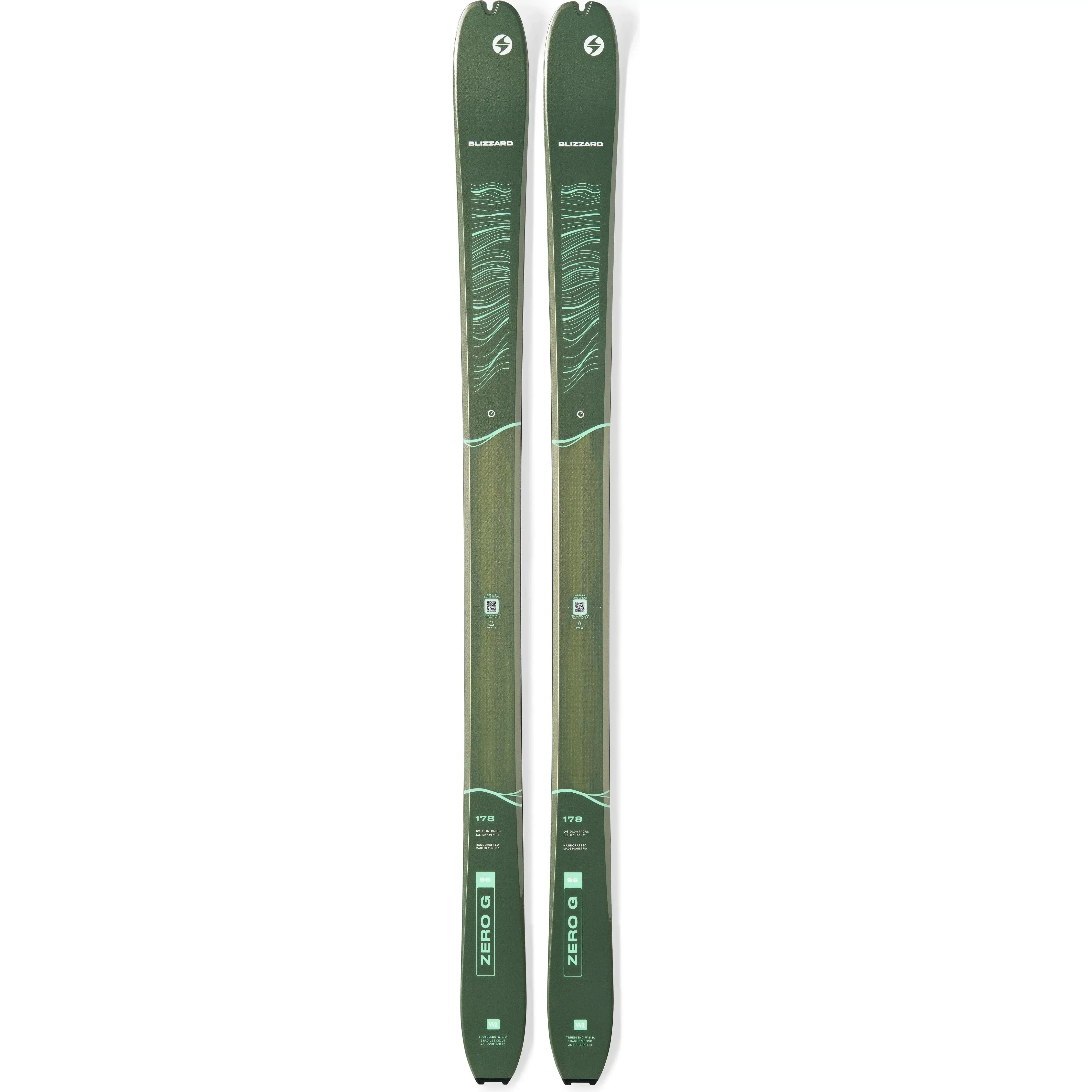 Blizzard Zero G 96 W Alpine Touring Ski Skis - Touring Skis - All Mountain - Womens Blizzard