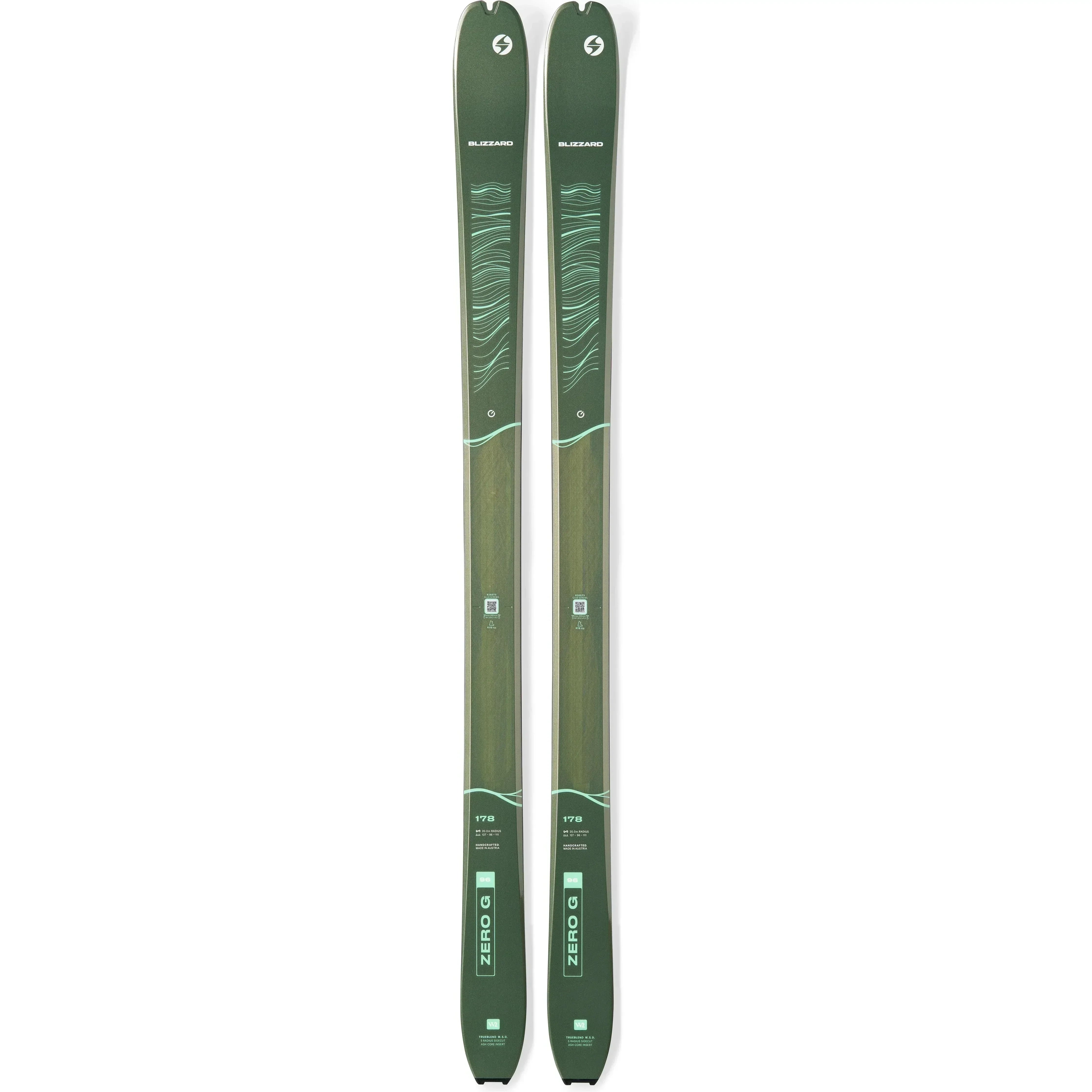 Blizzard Zero G 96 W Alpine Touring Ski Skis - Touring Skis - All Mountain - Womens Blizzard