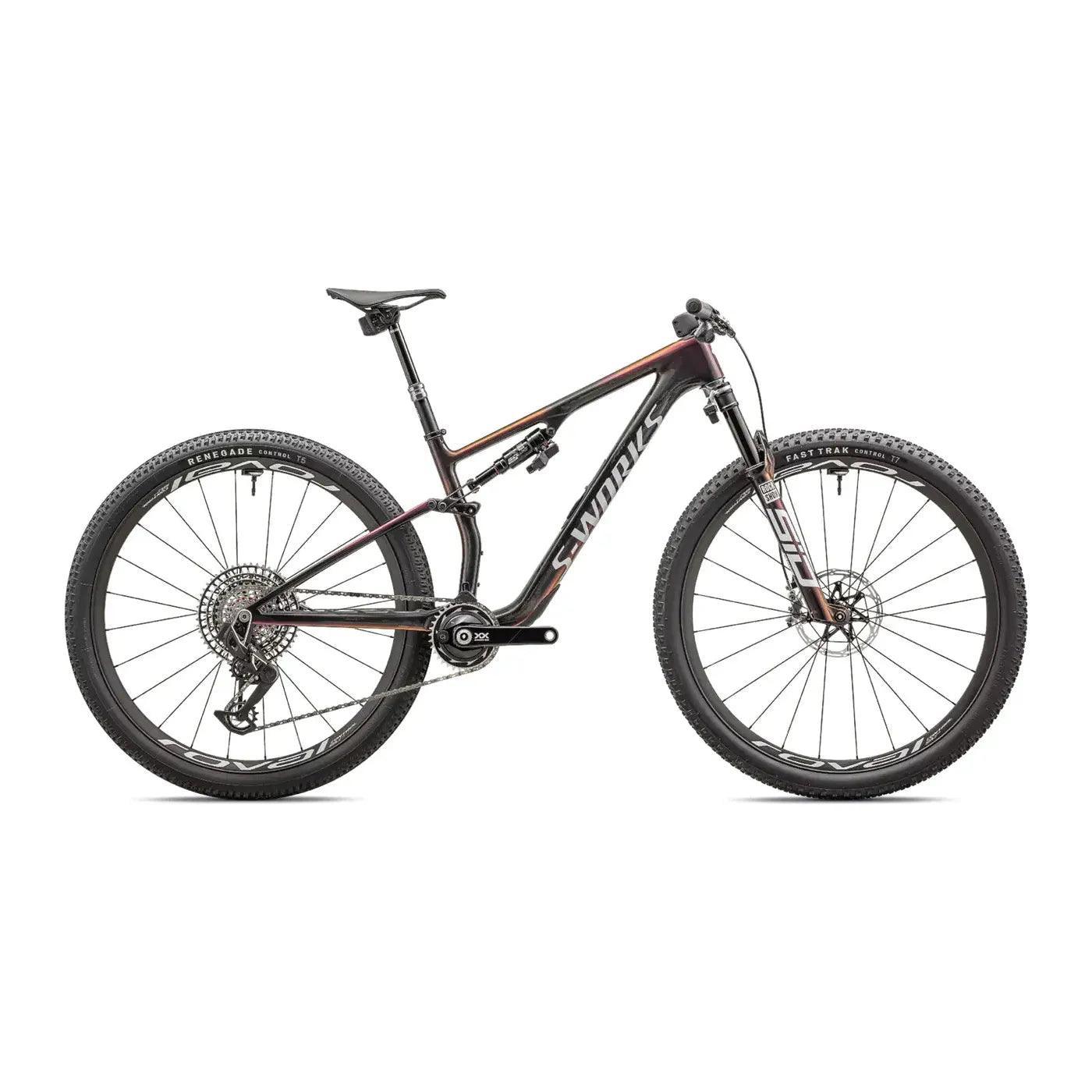 Specialized Epic 8 S-Works Bicycle - Mountain - XC Specialized Small Gloss Carbon/Metallic Vivid Pink/Viavi Magenta Gold/Metallic Midnight Shadow