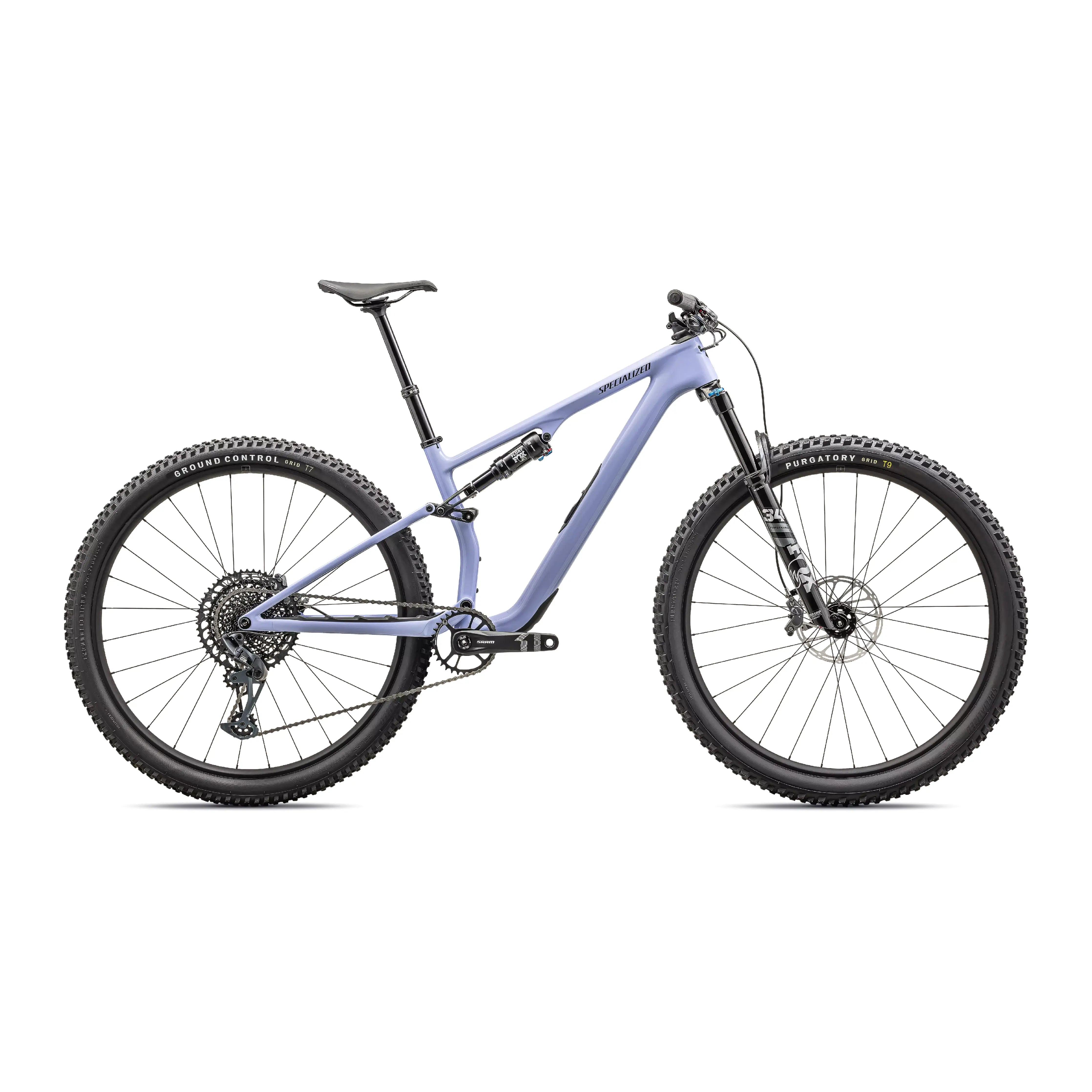 Specialized Epic 8 Comp Evo (2024) Bicycle - Mountain - Trail Specialized XSmall Gloss Purple Inidigo/midnight Shadow