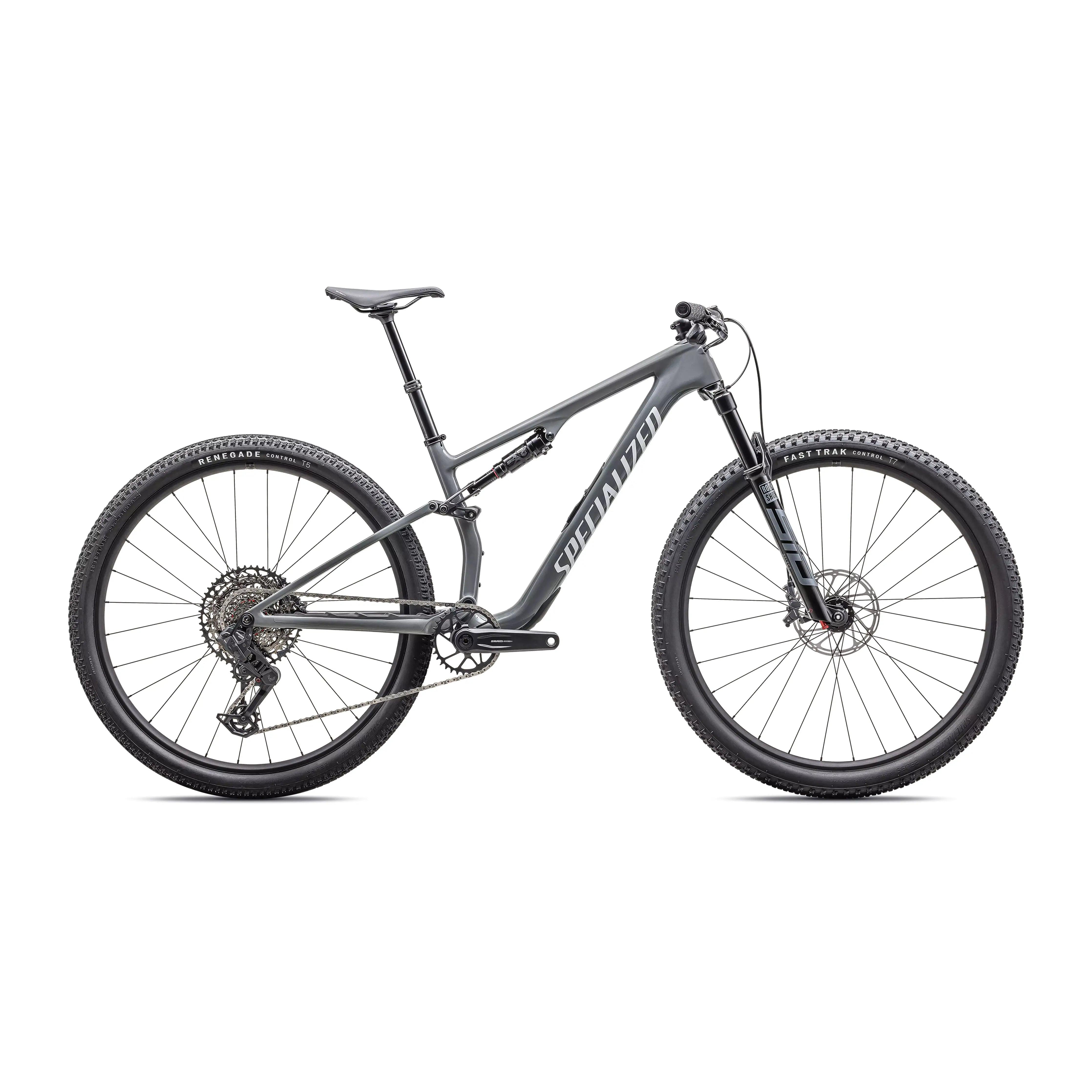 Specialized Epic 8 Comp Bicycle - Mountain - XC Specialized S Gloss Ashen Gray / White