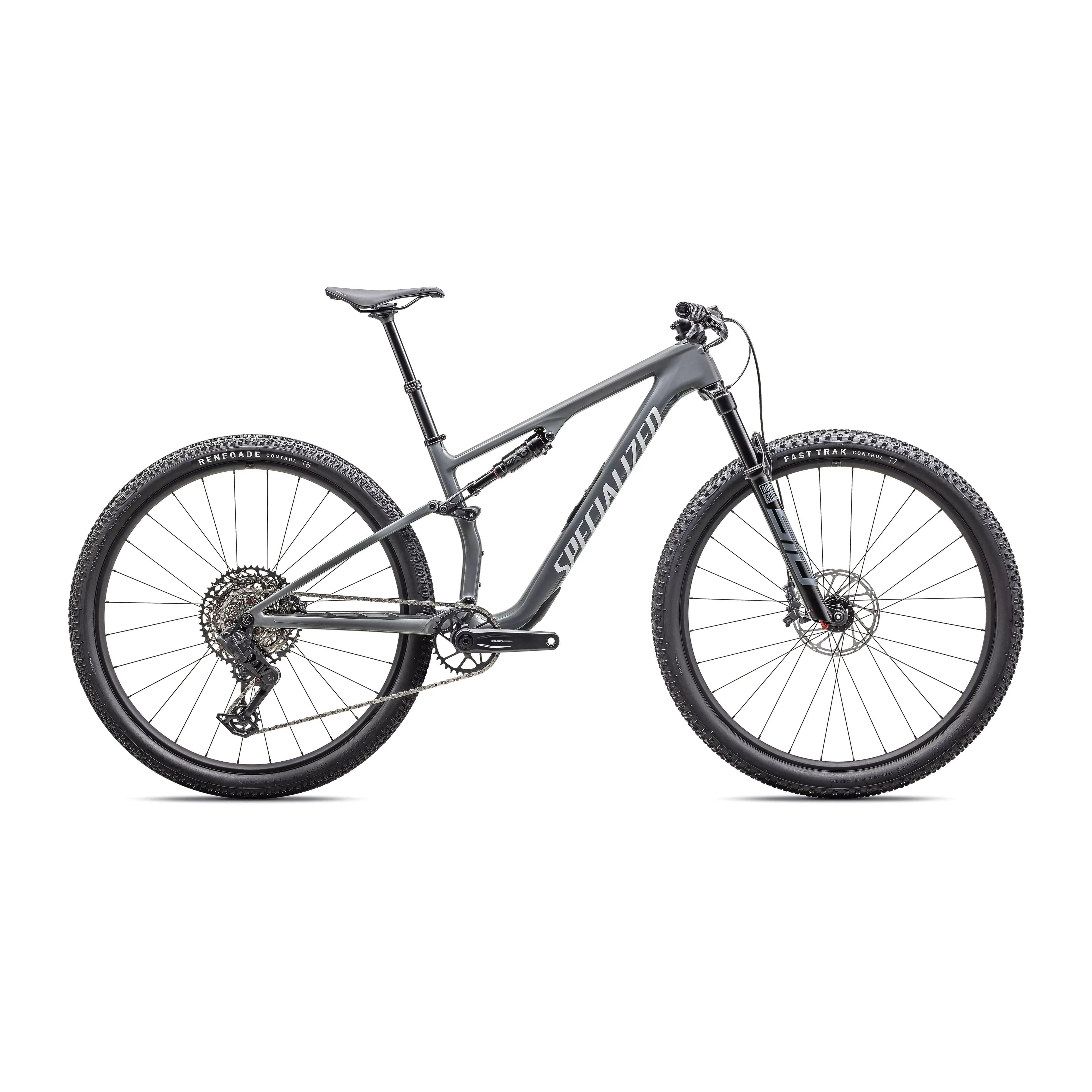 Specialized Epic 8 Comp Bicycle - Mountain - XC Specialized S Gloss Ashen Gray / White