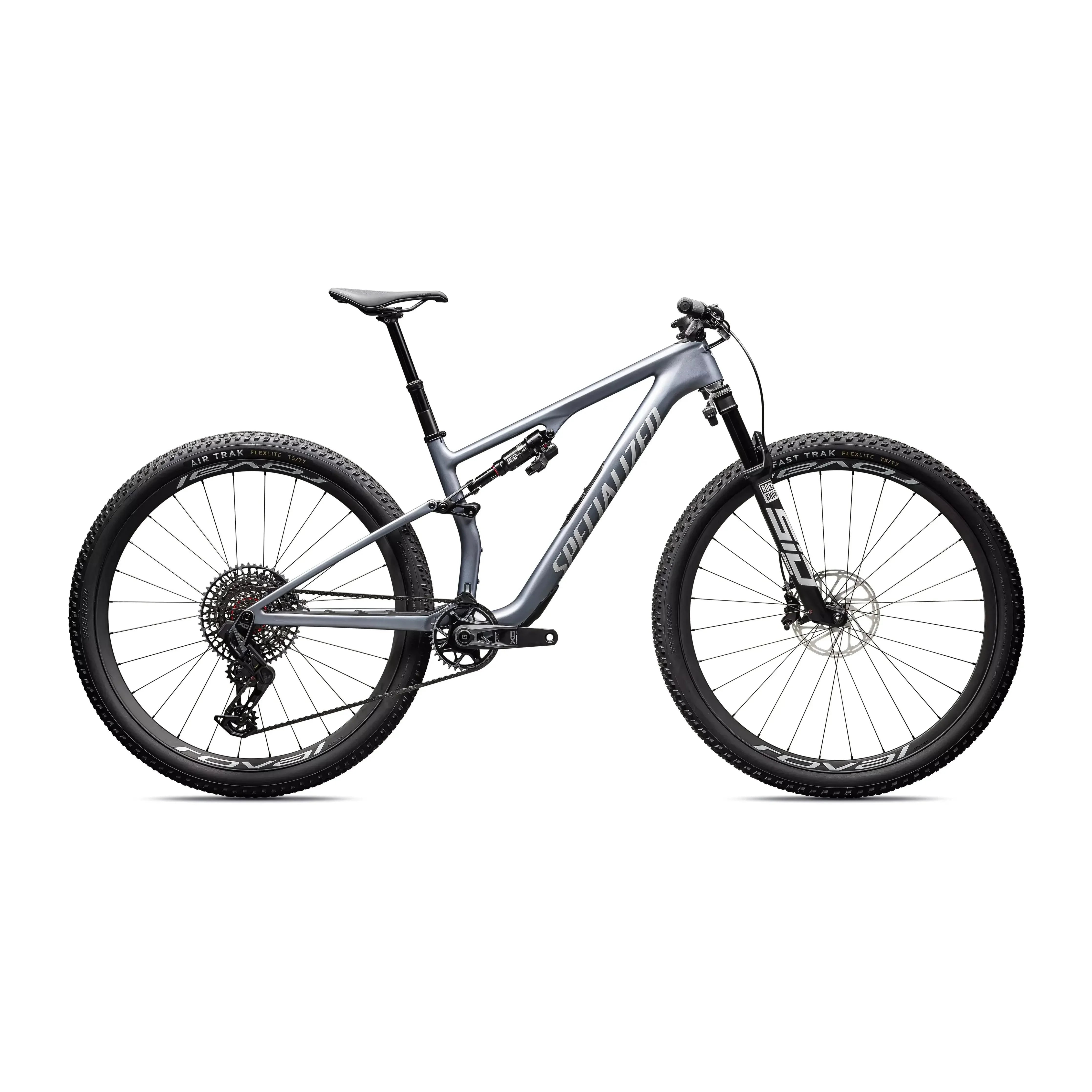 Specialized Epic 8 Pro Bicycle - Mountain - XC Specialized Small Glacial Metallic Pearl / Metallic White Silver
