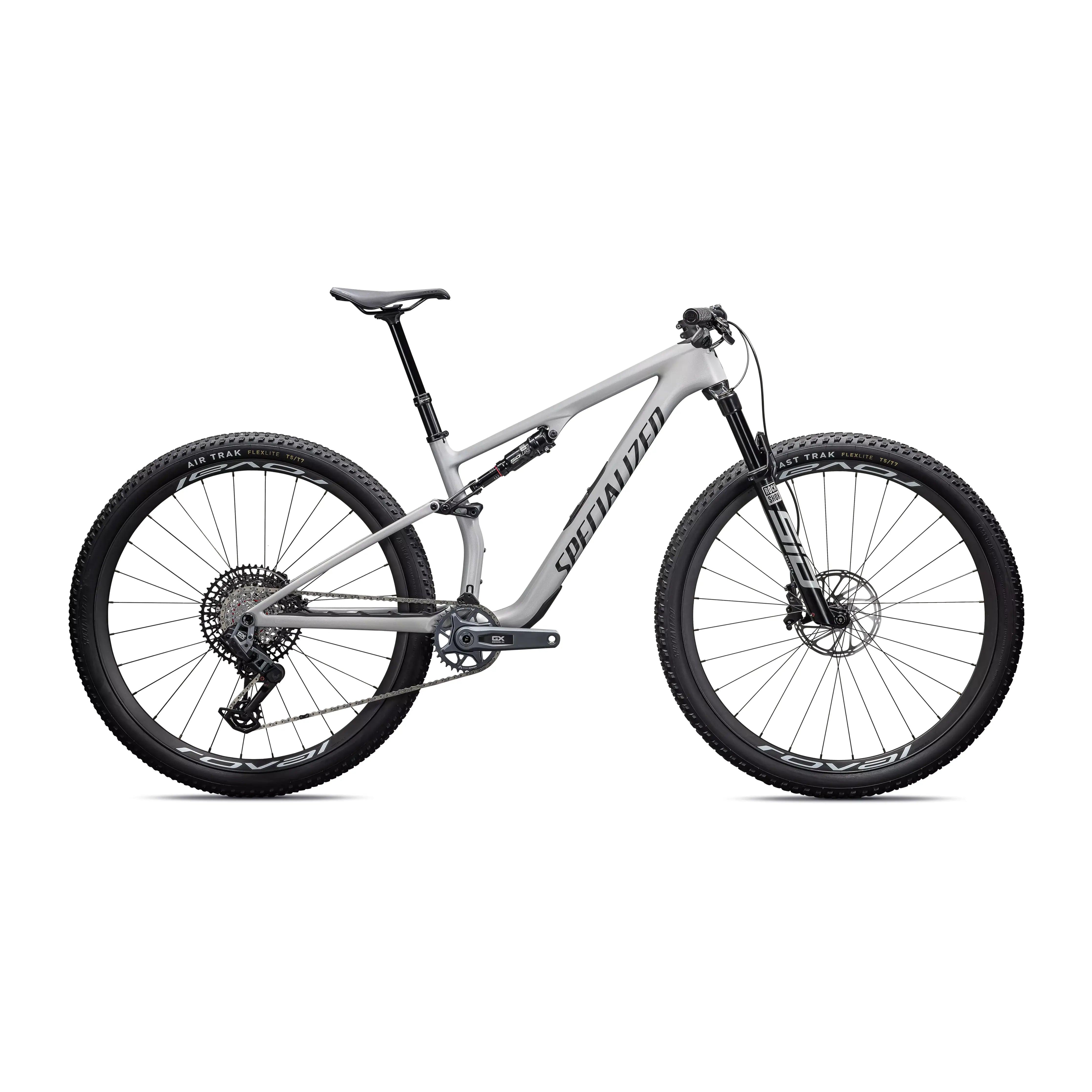 Specialized Epic 8 Expert Bicycle - Mountain - XC Specialized XSmall Gloss Dolomite Metallic / Obsidian