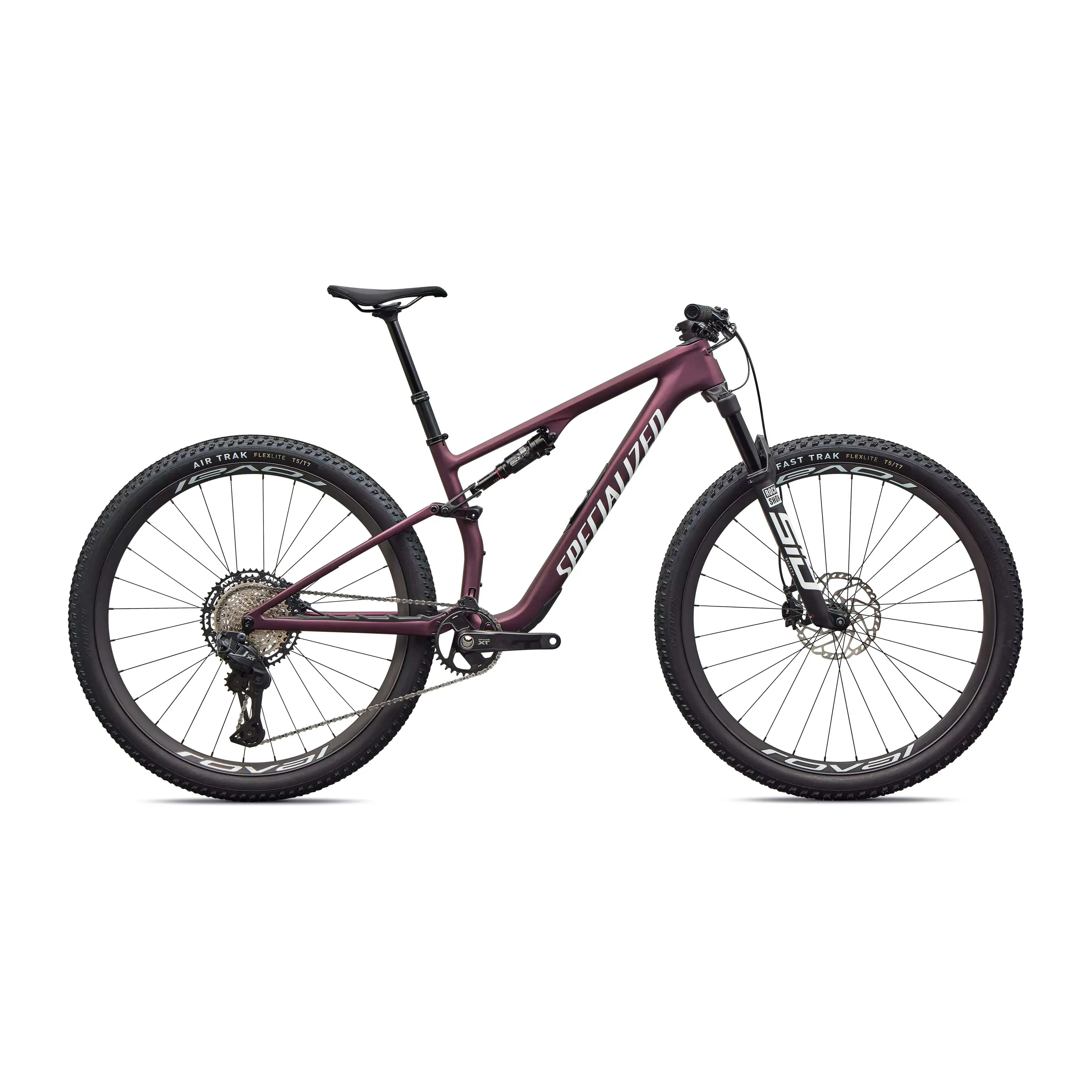 Specialized Epic 8 Expert Di2 Bicycle - Mountain - XC Specialized XLarge Bordeaux Metallic/White