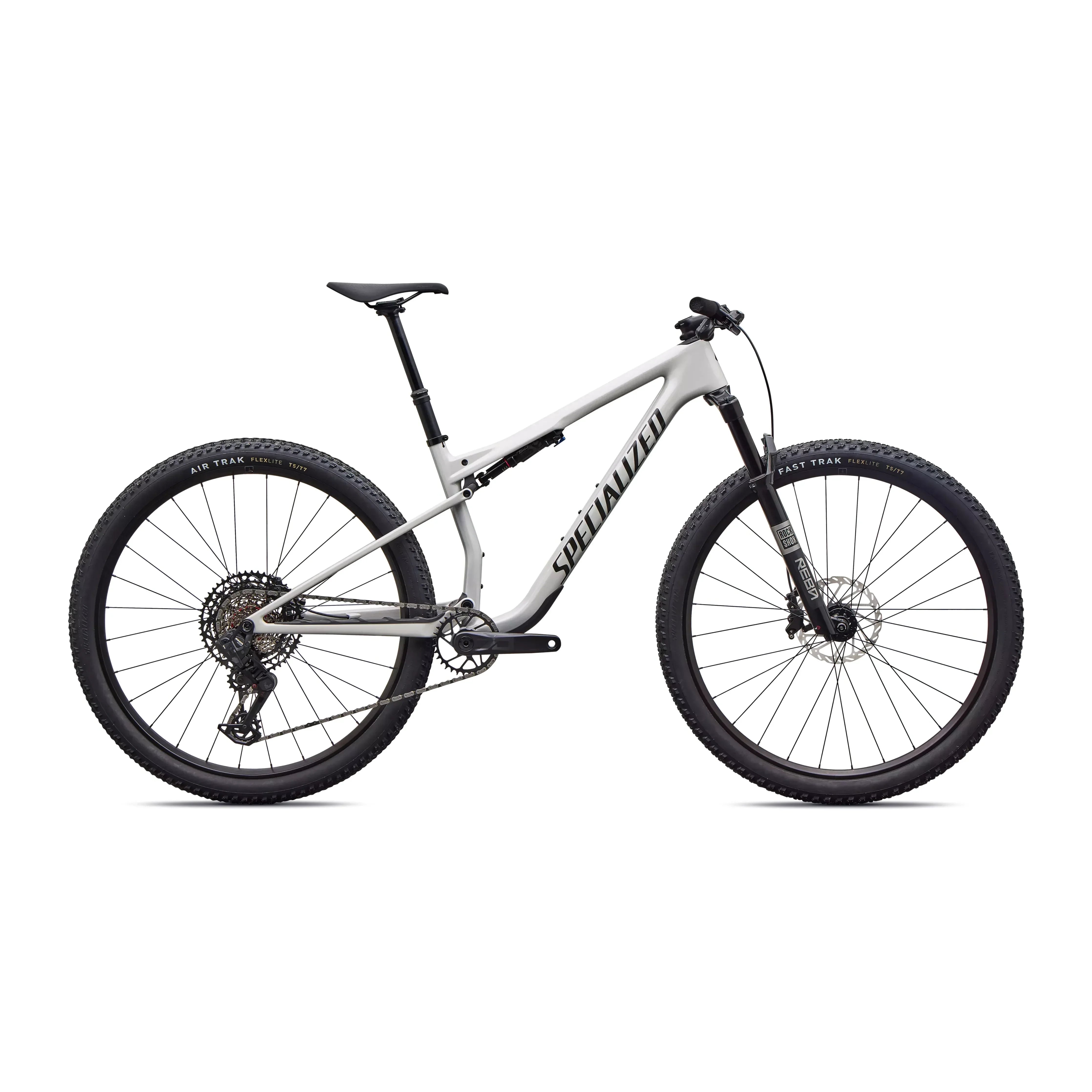 Specialized Epic 9 Sport Bicycle - Mountain - XC Specialized Large Gloss Dolomite Metallic / Metallic Obsidian