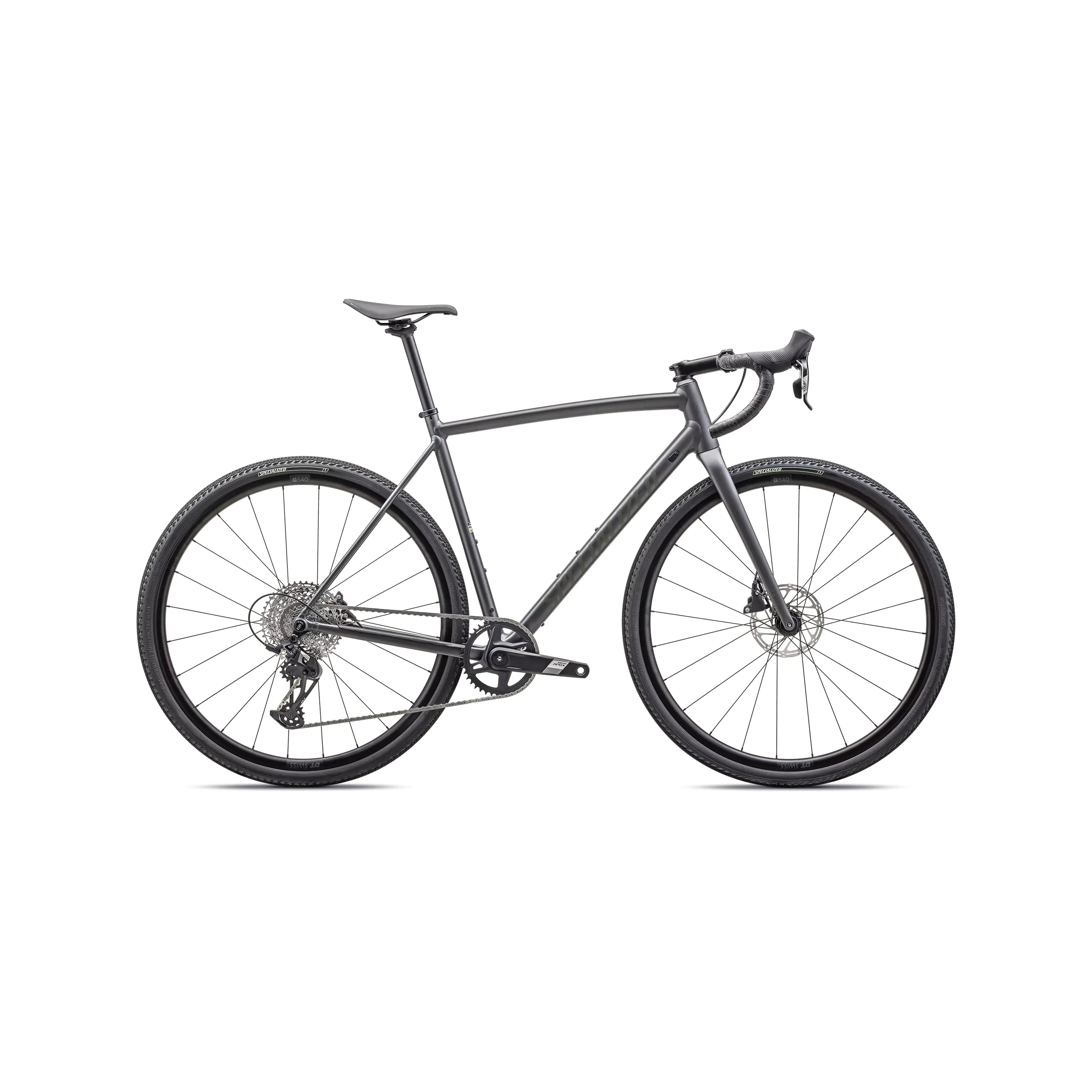 Specialized Crux DSW Comp Bicycle - Gravel Specialized 49 Satin Smoke/Oak Green