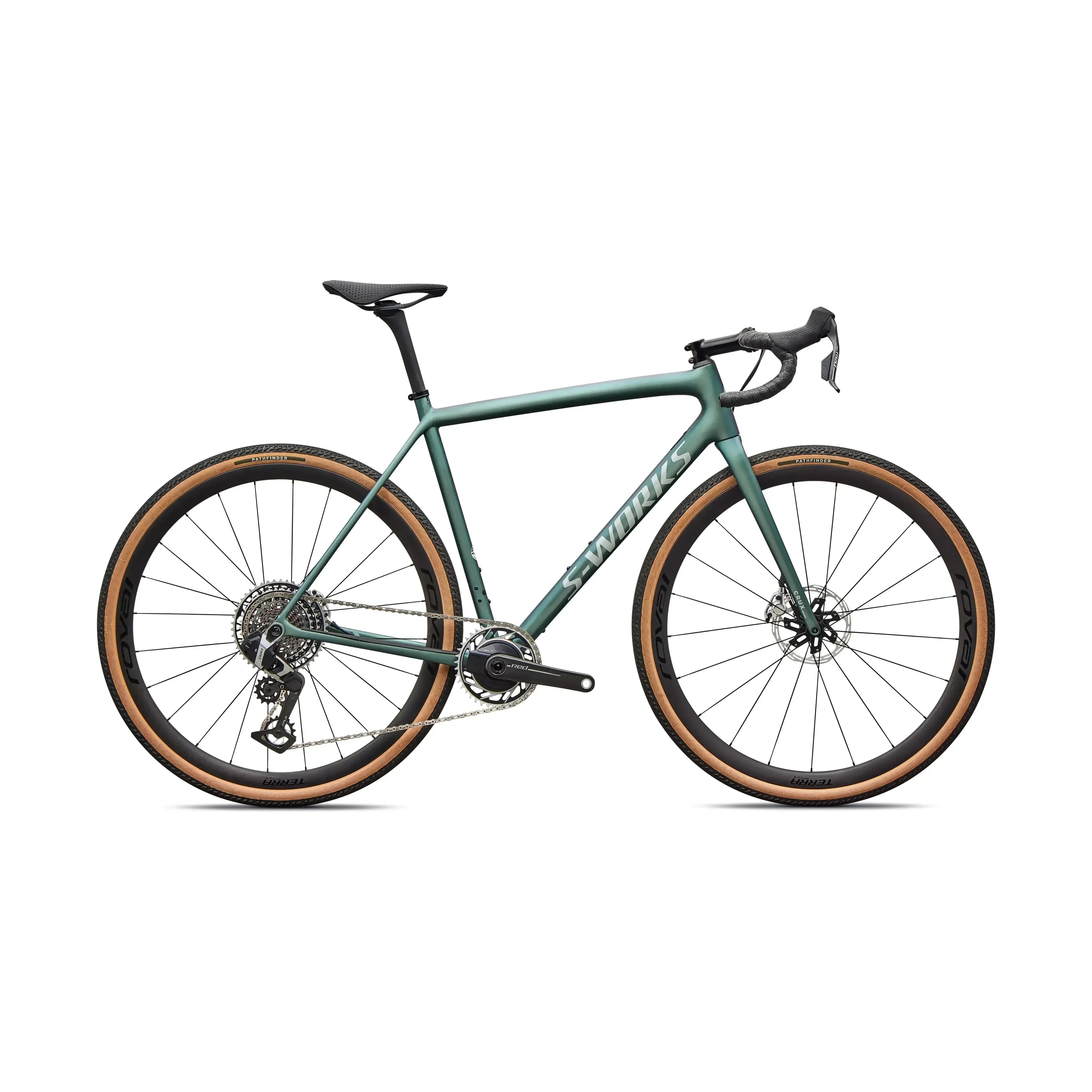 Specialized S-Works Crux SRAM RED XPLR Bicycle - Gravel Specialized 49 Premium Fjord/dolomite Metallic