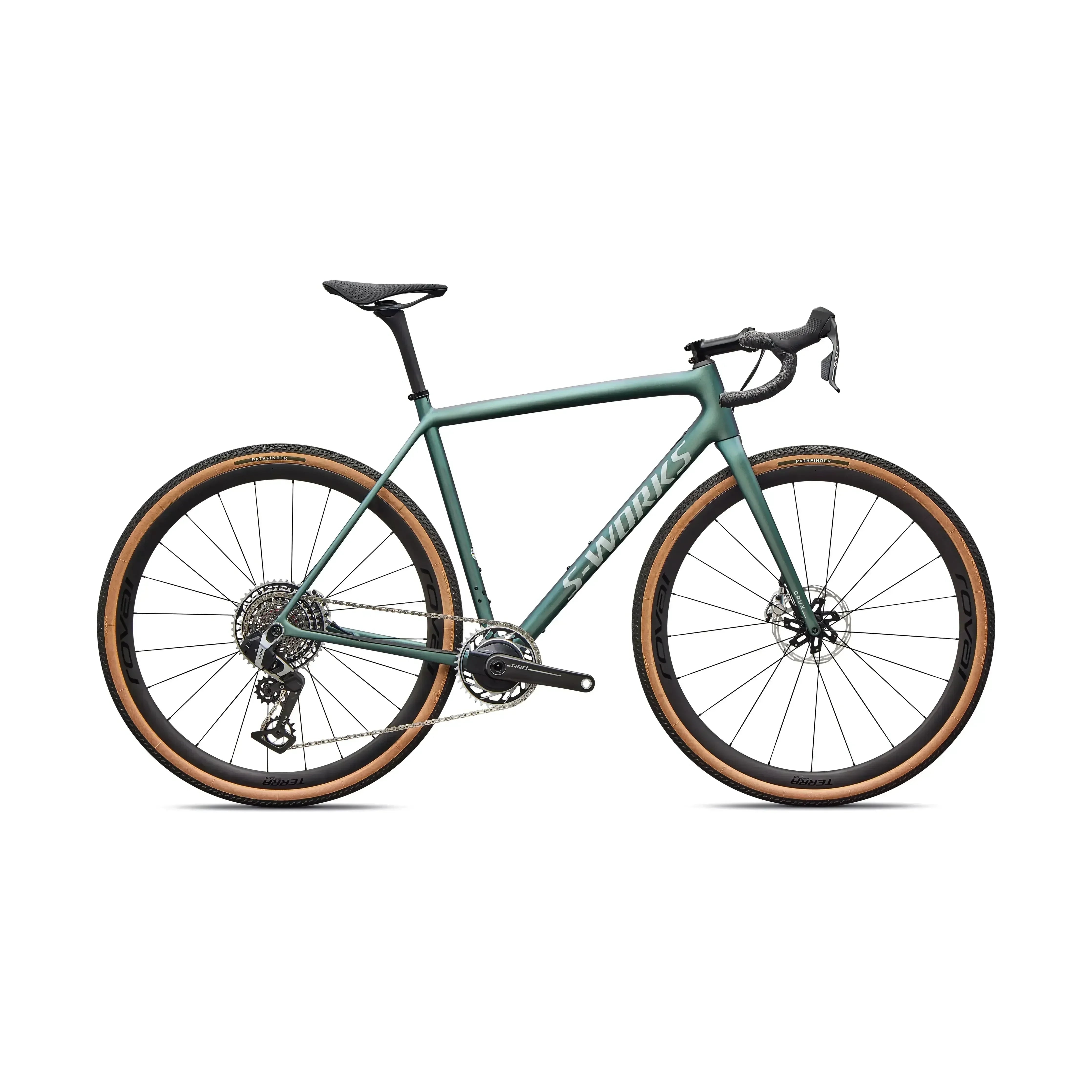 Specialized S-Works Crux SRAM RED XPLR Bicycle - Gravel Specialized 49 Premium Fjord/dolomite Metallic