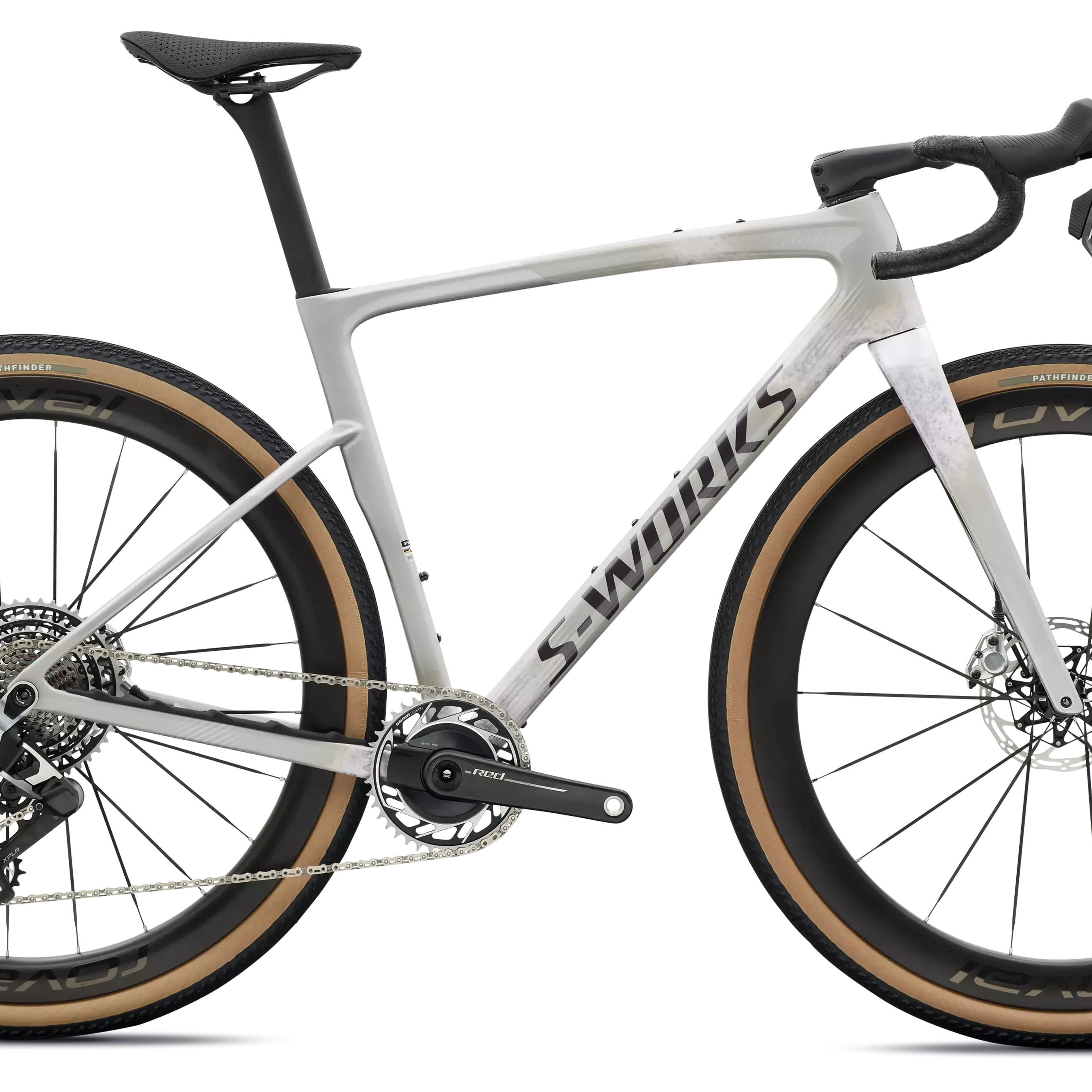 Specialized S-Works Crux 5 - SRAM RED XPLR Bicycle - Gravel Specialized 49 Silver Dust/amethyst Frost/nebula Metallic