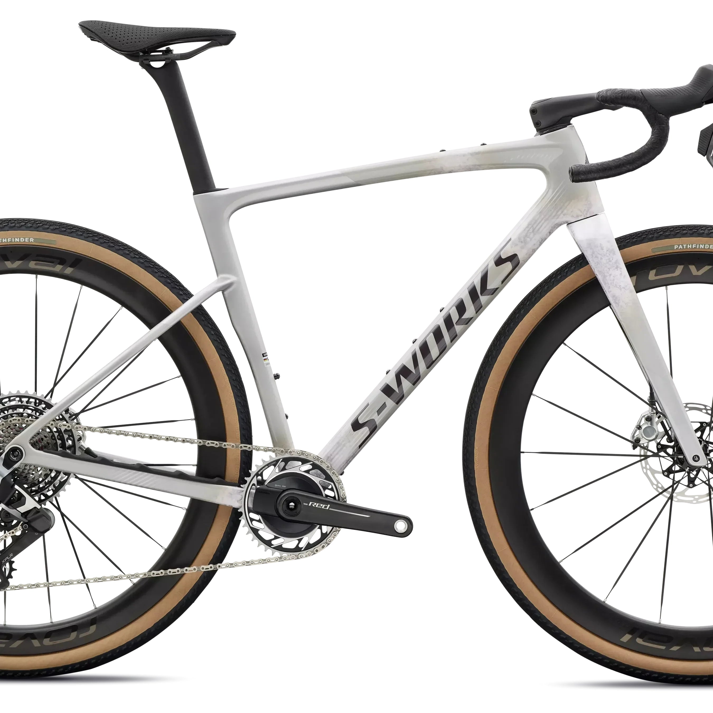 Specialized S-Works Crux 5 - SRAM RED XPLR Bicycle - Gravel Specialized 49 Silver Dust/amethyst Frost/nebula Metallic