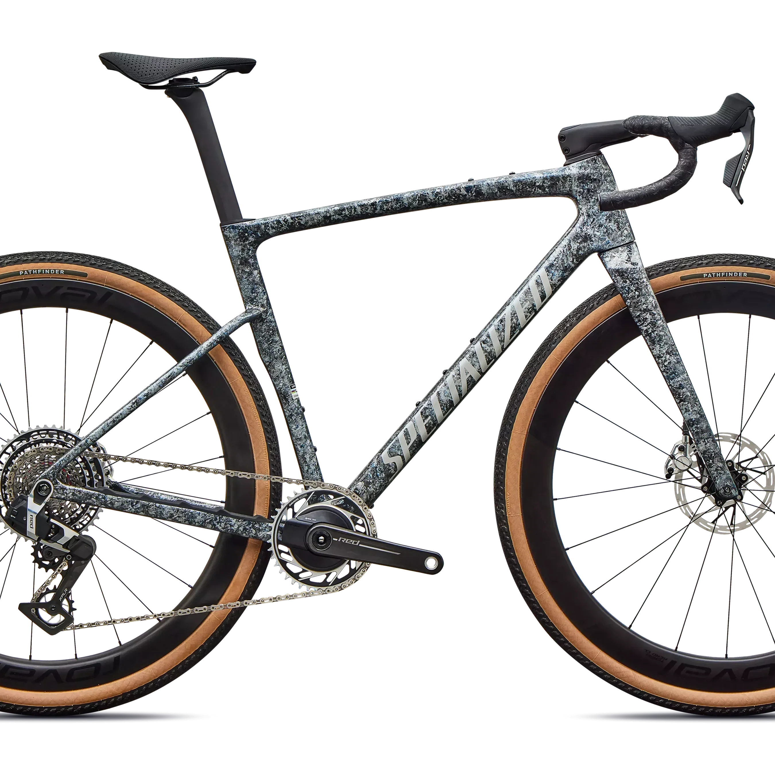 Specialized Crux 5 S-Level - SRAM RED XPLR Bicycle - Gravel Specialized 49 Deep Marine Metallic/dolomite Metallic