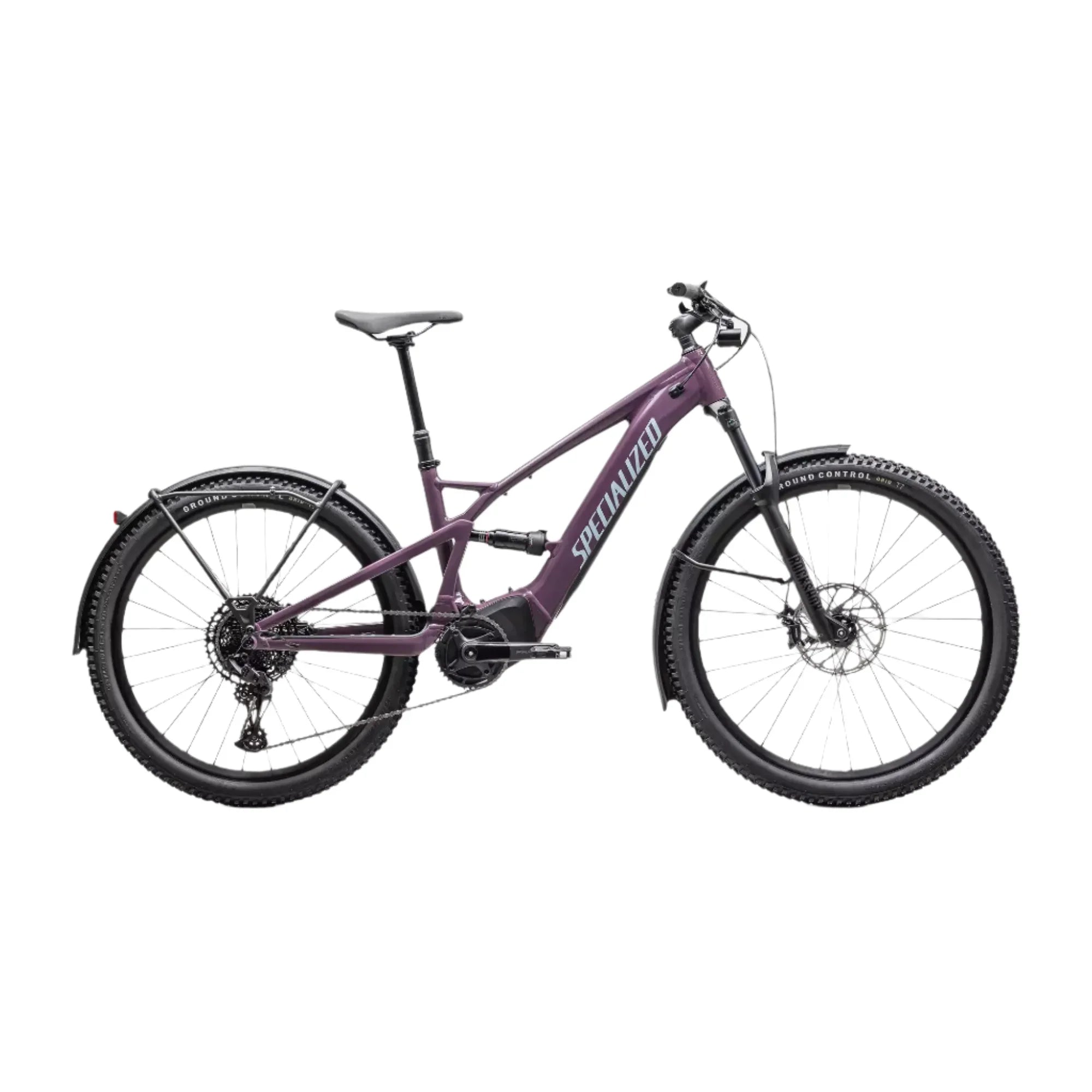 Specialized Turbo Tero X 4.0 Bicycle - E-Bikes - Mountain - Full Suspension Specialized Medium Gloss Cast Lilac / Seafoam