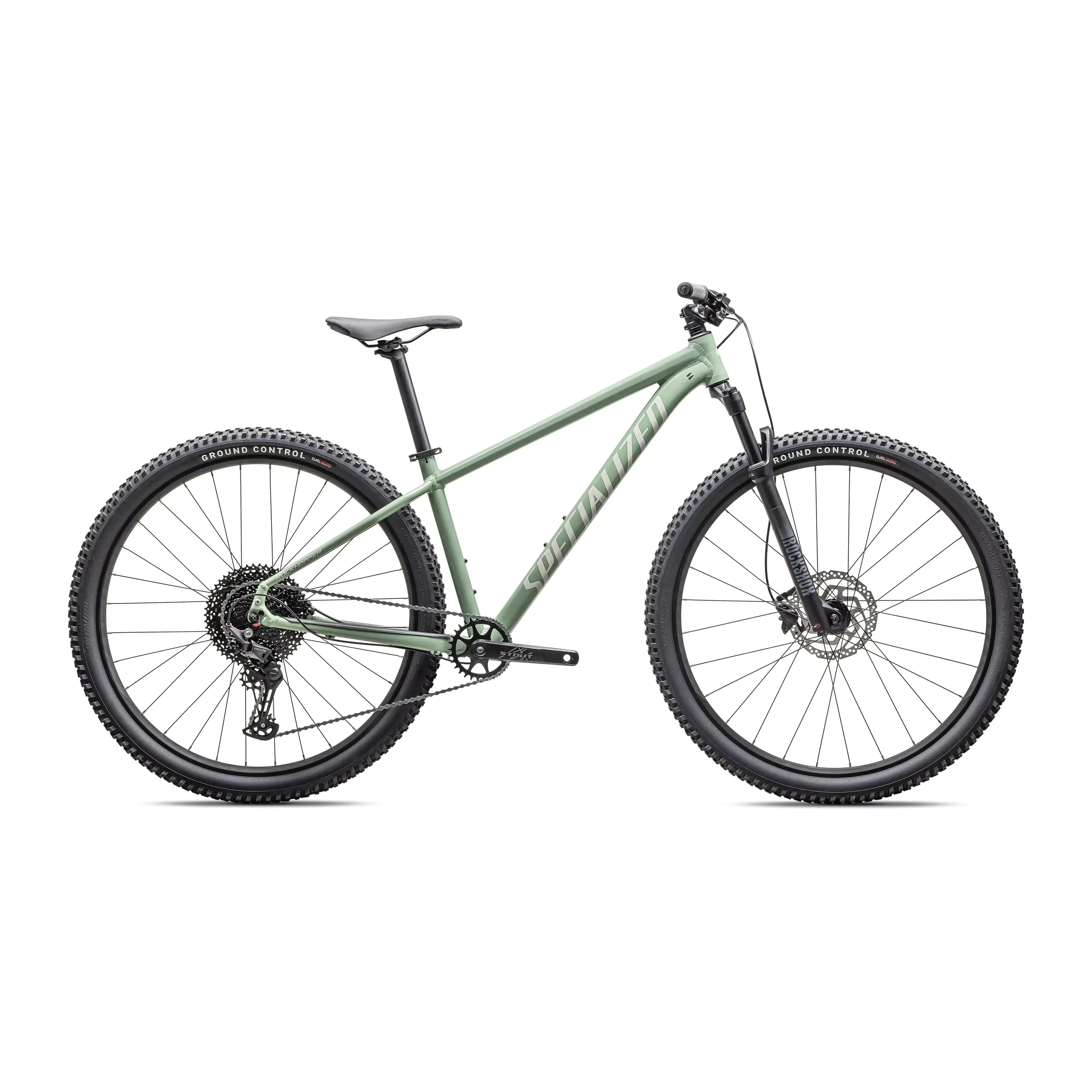 Specialized Rockhopper Comp Bicycle - Mountain - Hardtail Specialized Gloss Pistachio / White Mountains S - 27.5