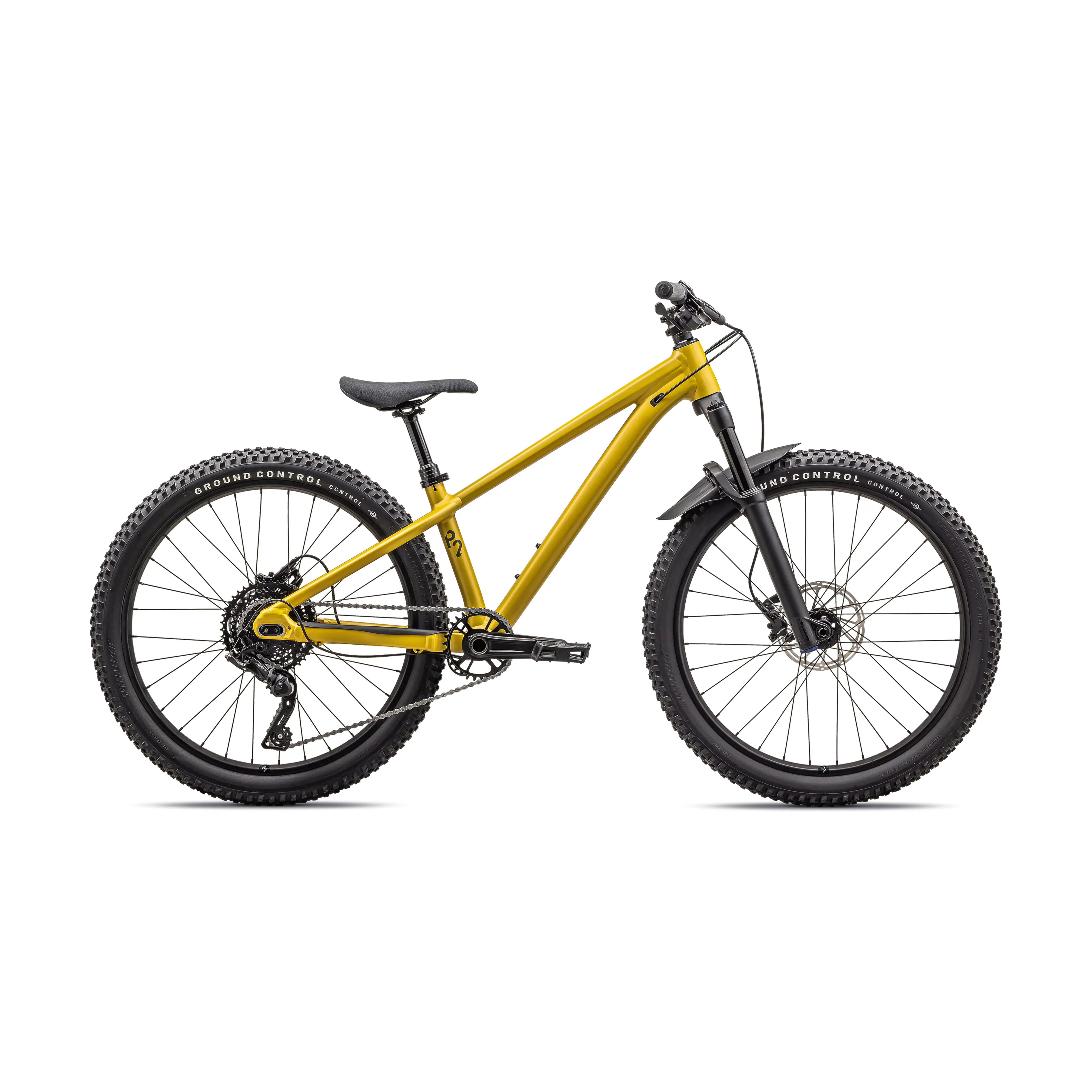 Specialized P.2 Trail Bicycle - Kids Bikes - 24" Specialized 24 Metallic Sulfur/Oak Green