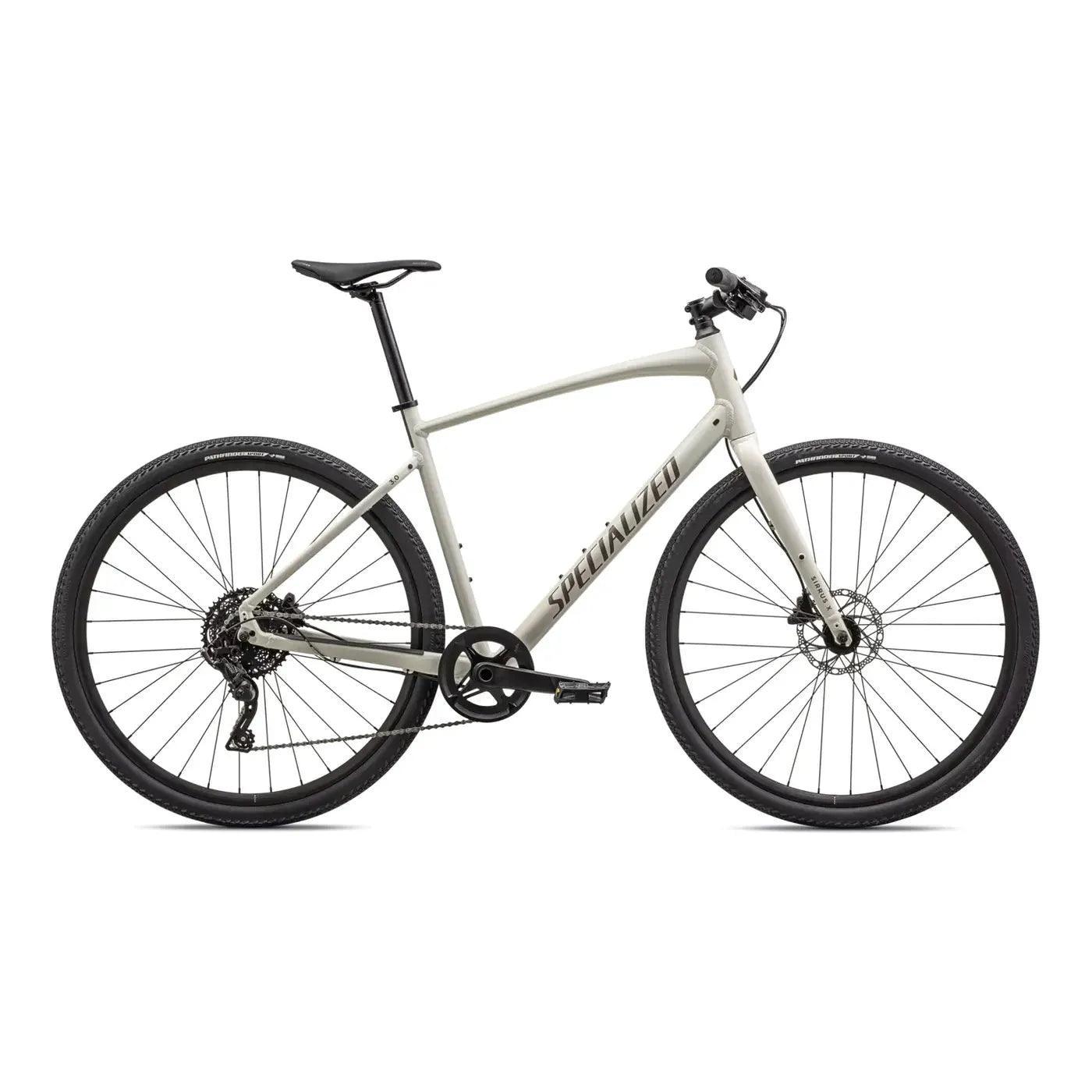Specialized Sirrus X 3.0 Bicycle - Hybrid Bikes - Regular Specialized Silver Small