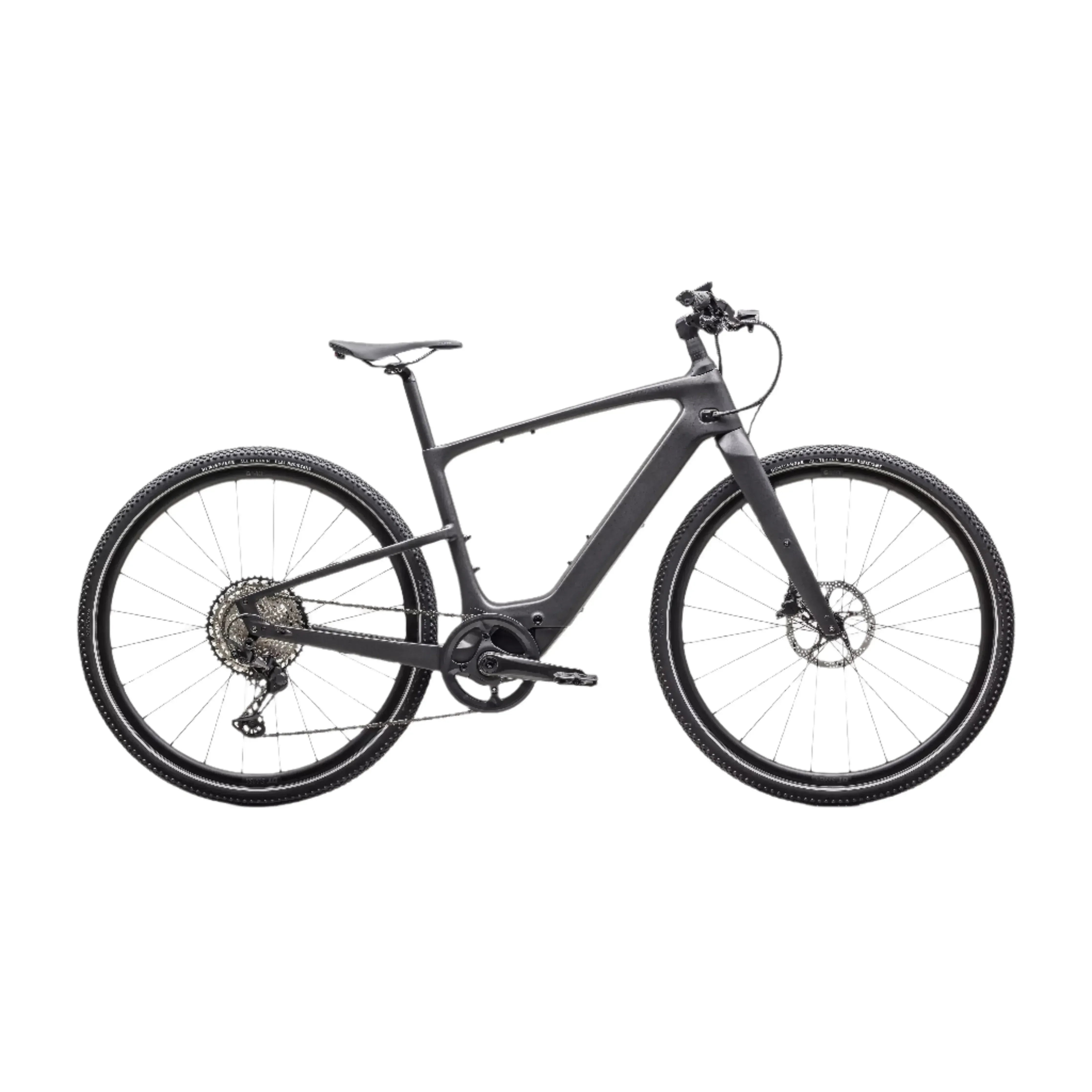 Specialized Vado SL 6.0 Carbon 2 Bicycle - E-Bikes - Hybrid - Regular Specialized S Carb/Blk/Obsd