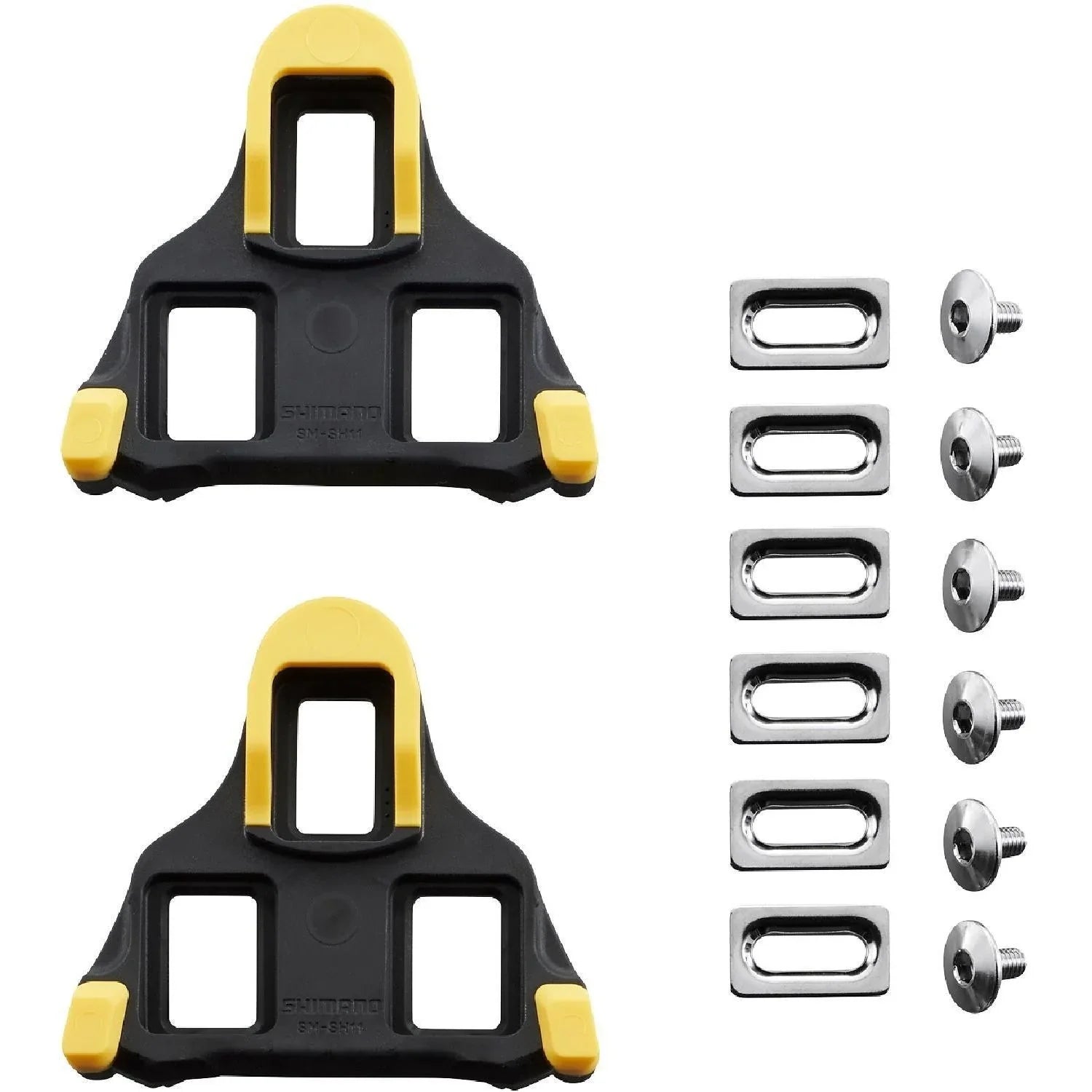 Shimano SM-SH11 SPD-SL Cleat Set, 6 Degree Float Cycling Parts - Pedal - Road Cleats Shimano