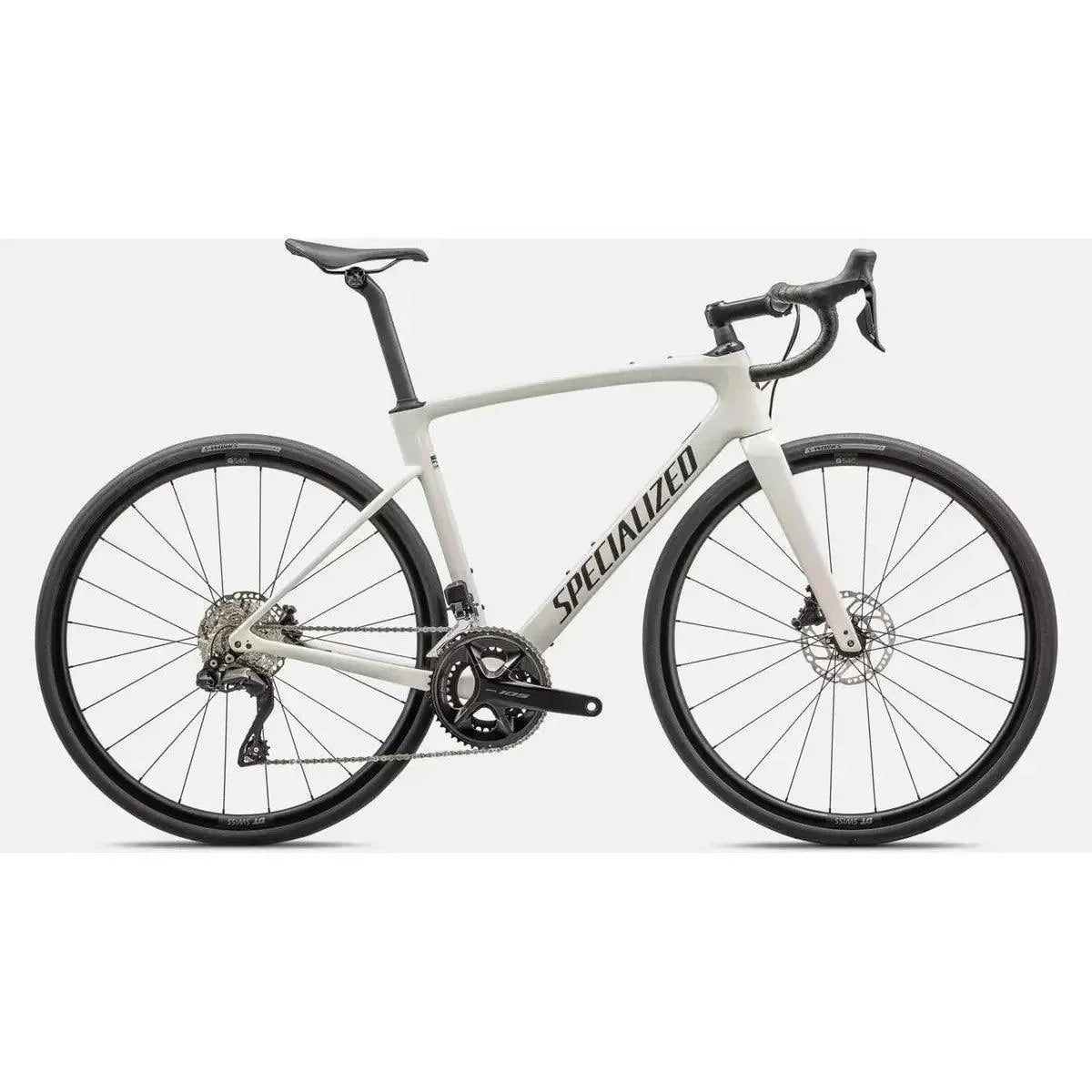 Specialized Roubaix SL8 Comp Bicycle - Road Bikes Specialized 44 Gloss Red Ghost Pearl Over Dune White/Metallic Obsidian
