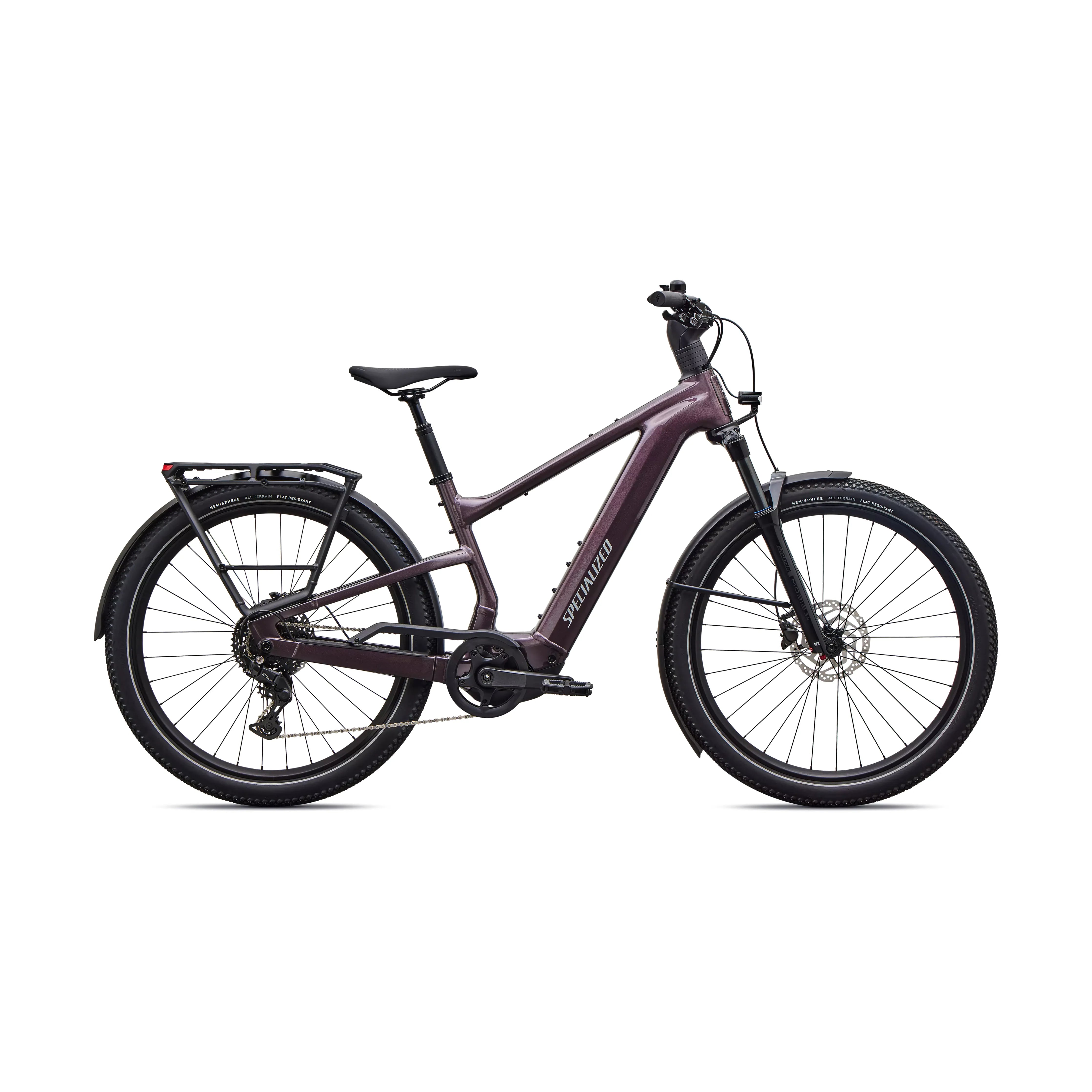 Specialized Vado Evo 3 4.0 Bicycle - E-Bikes - Hybrid Specialized Large Nblmet/Sildst/Brshcp