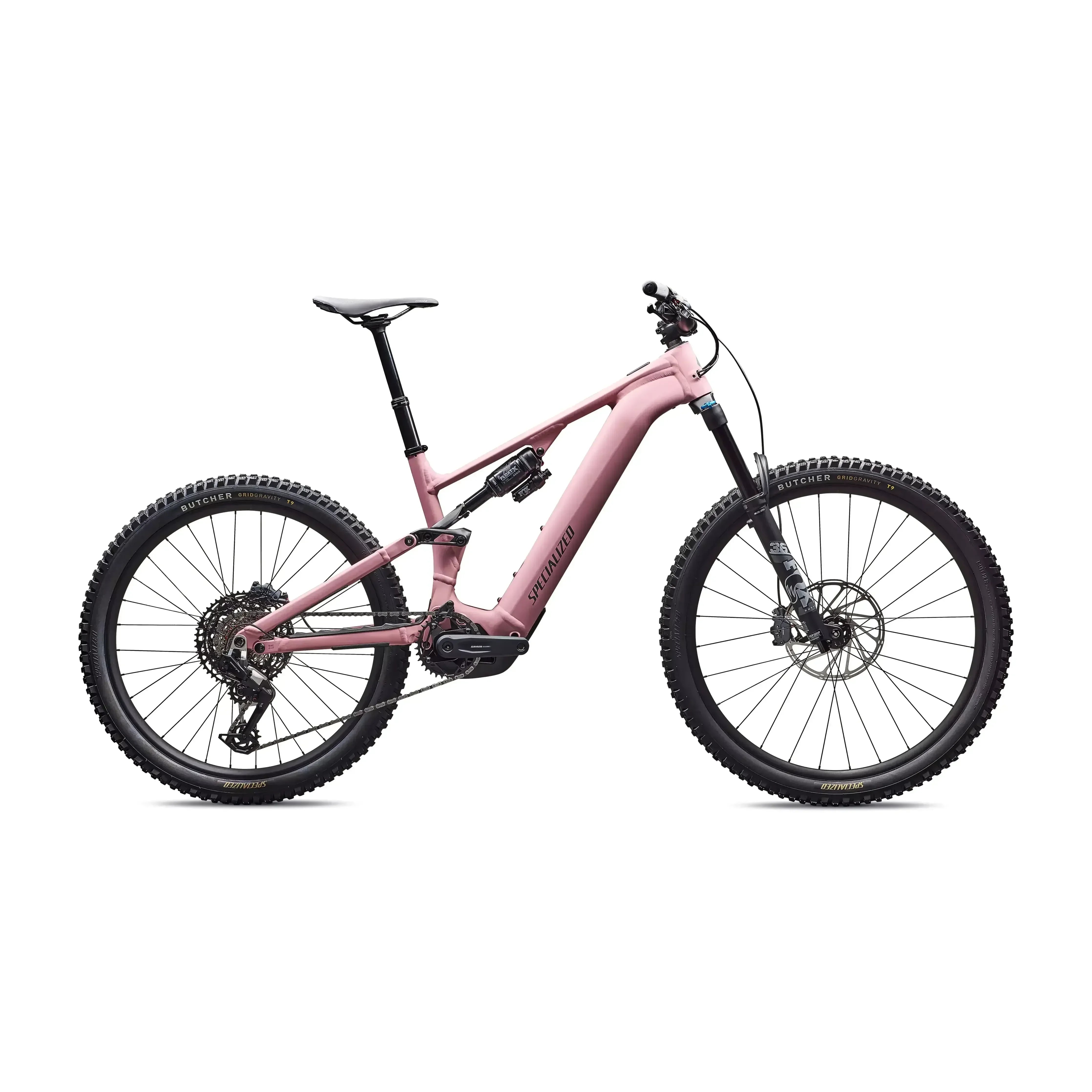 Specialized Levo Comp Alloy G4 Bicycle - E-Bikes - Mountain - Full Suspension Specialized S1 Satin Dusky Pink/Cypress Metallic