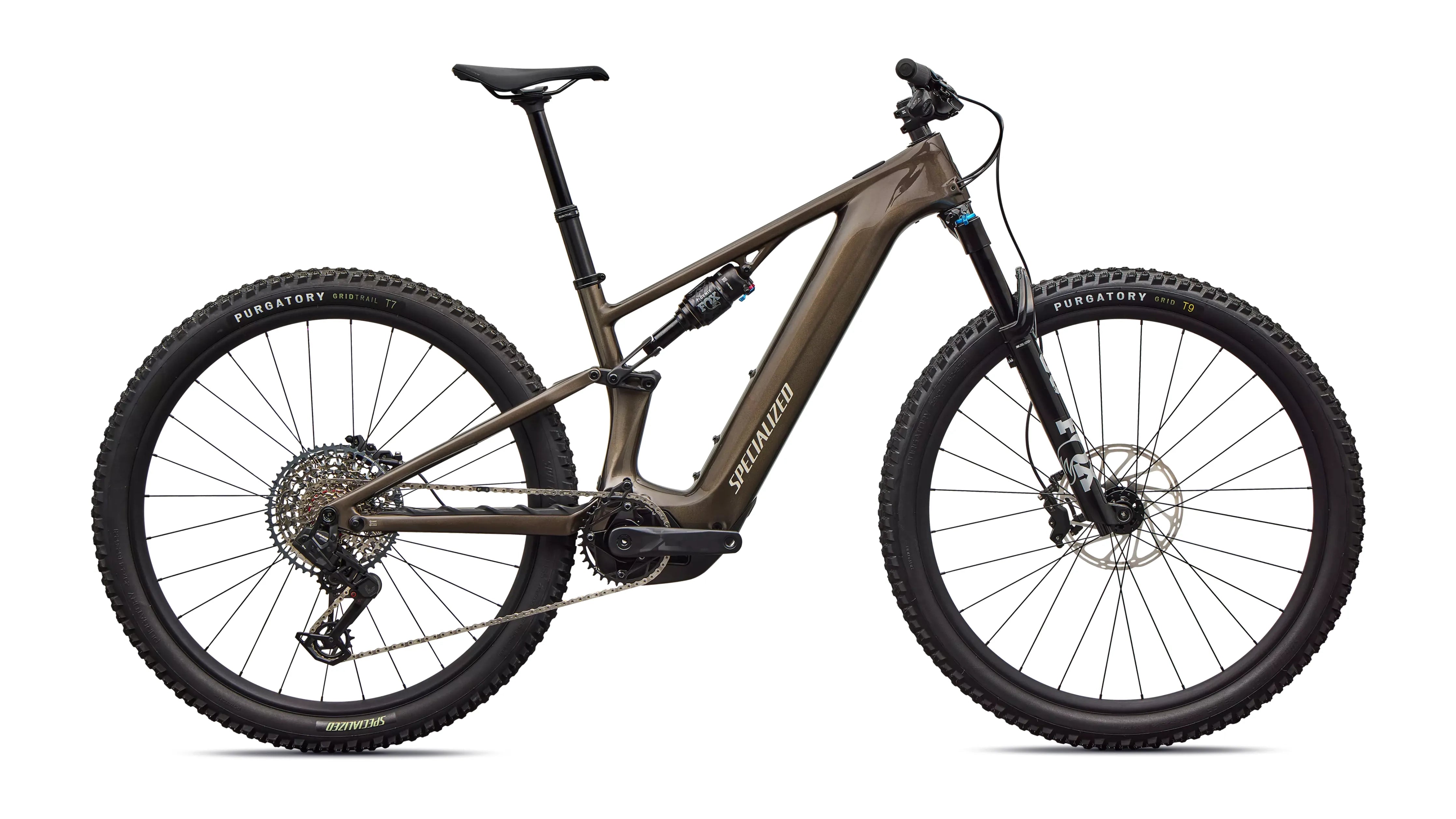 Specialized Levo R Comp Bicycle - E-Bikes - Mountain - Full Suspension Specialized S1 Gunmetal/White Mountains