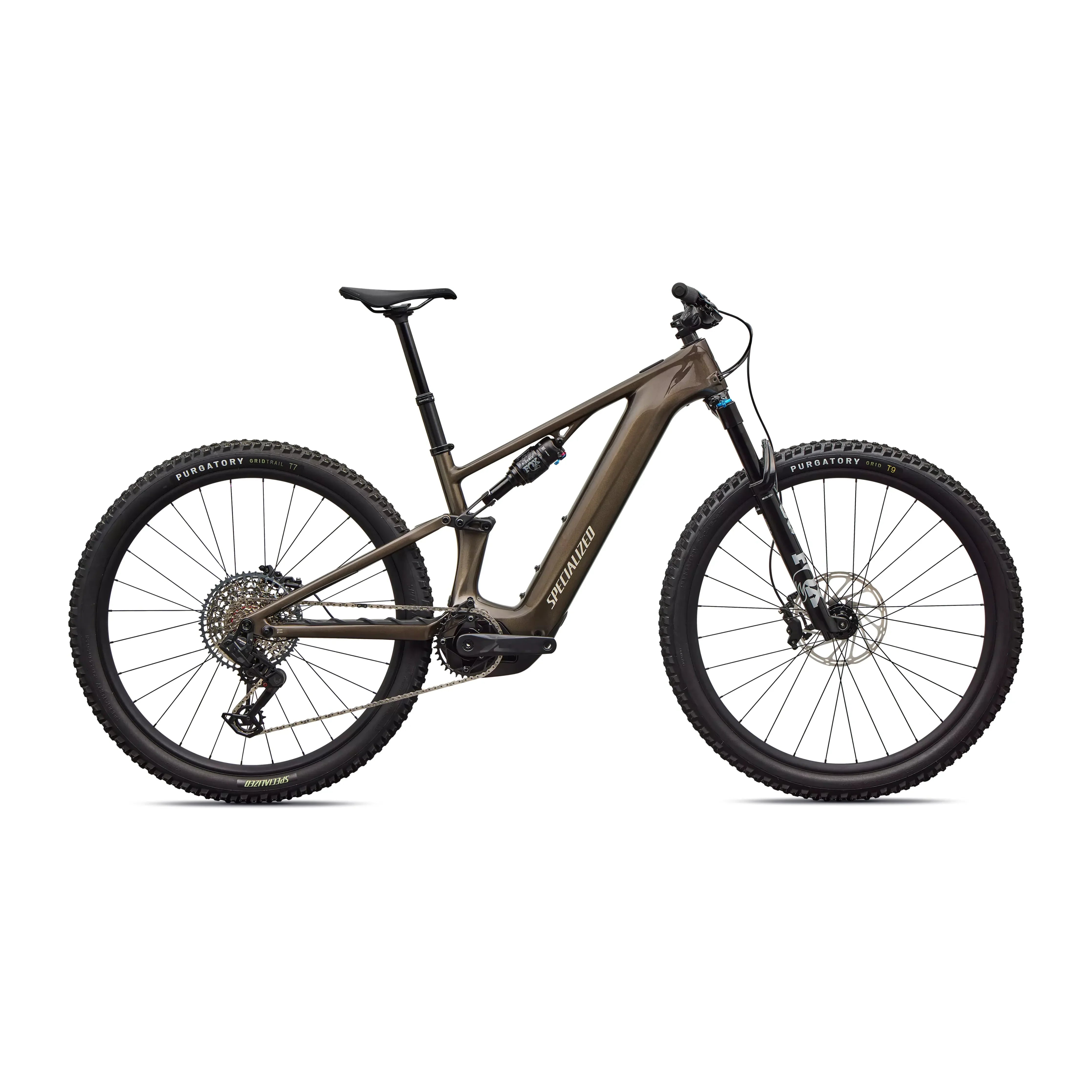 Specialized Levo R Comp Bicycle - E-Bikes - Mountain - Full Suspension Specialized S1 Gunmetal/White Mountains
