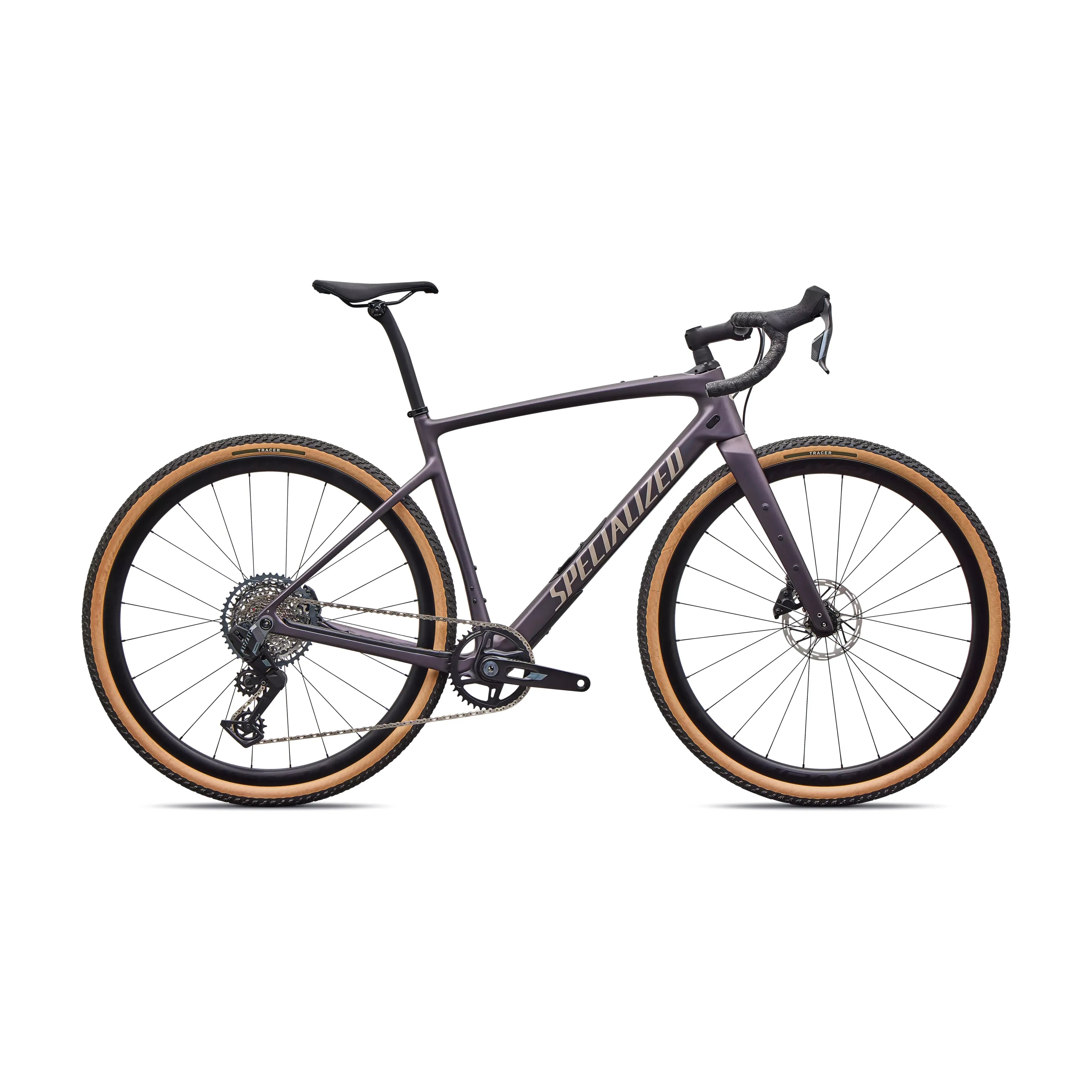 Specialized Diverge 4 Expert SRAM Rival XPLR Bicycle - Gravel Specialized 49 NBLMET/SNDSTNMET