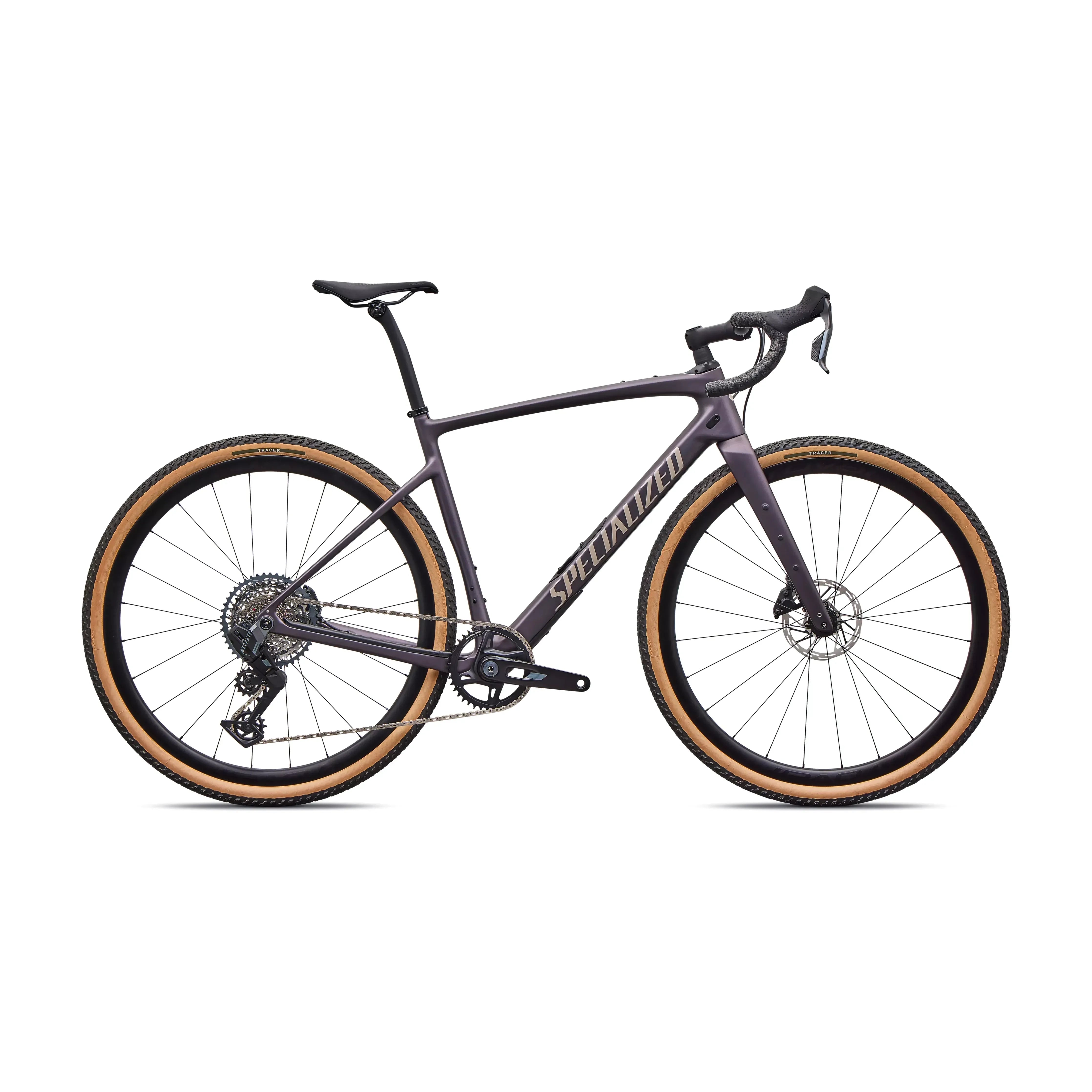 Specialized Diverge 4 Expert SRAM Rival XPLR Bicycle - Gravel Specialized 49 NBLMET/SNDSTNMET