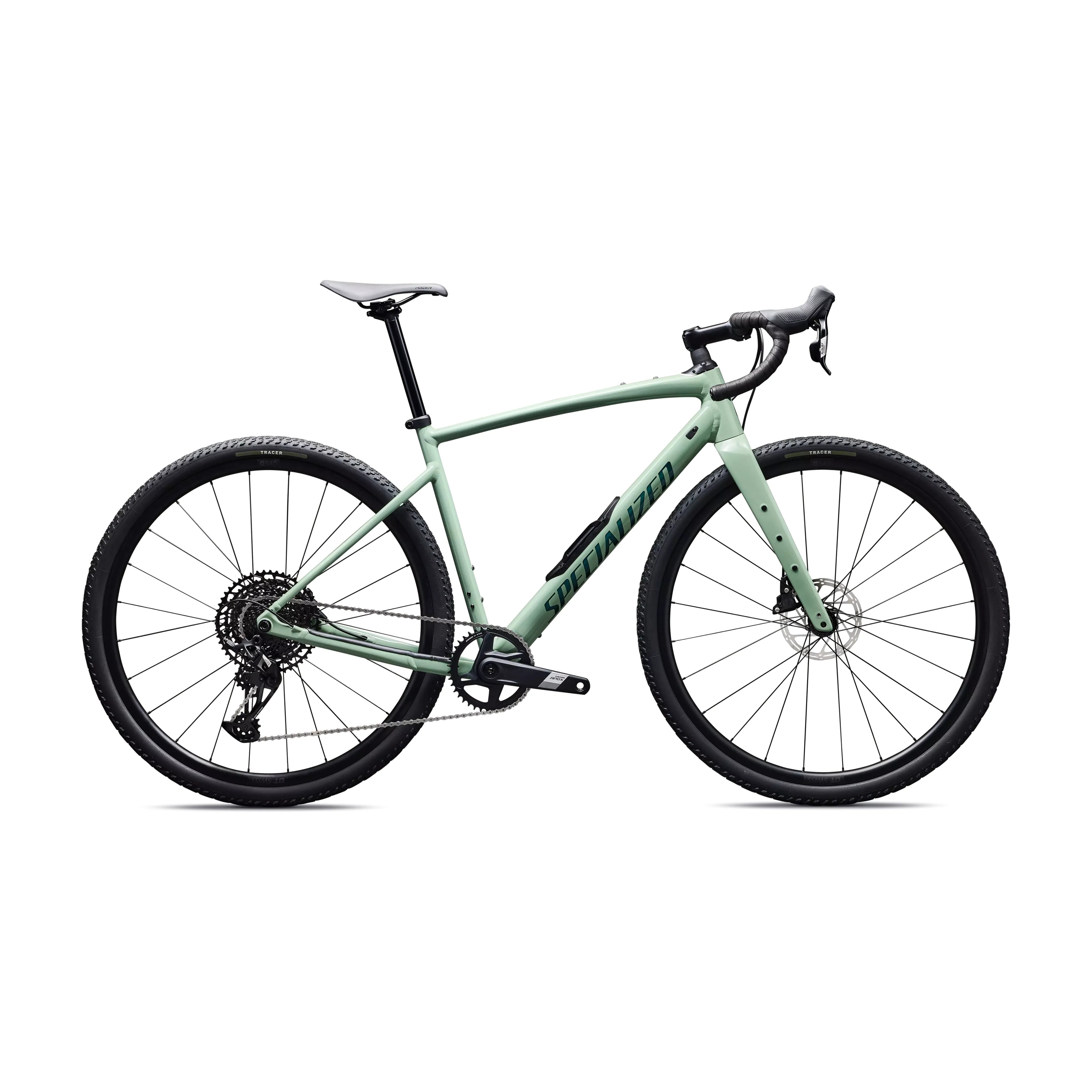 Specialized Diverge 4 Comp Alloy SRAM Apex Bicycle - Gravel Specialized 54 Gloss Pistachio / Emerald Metallic