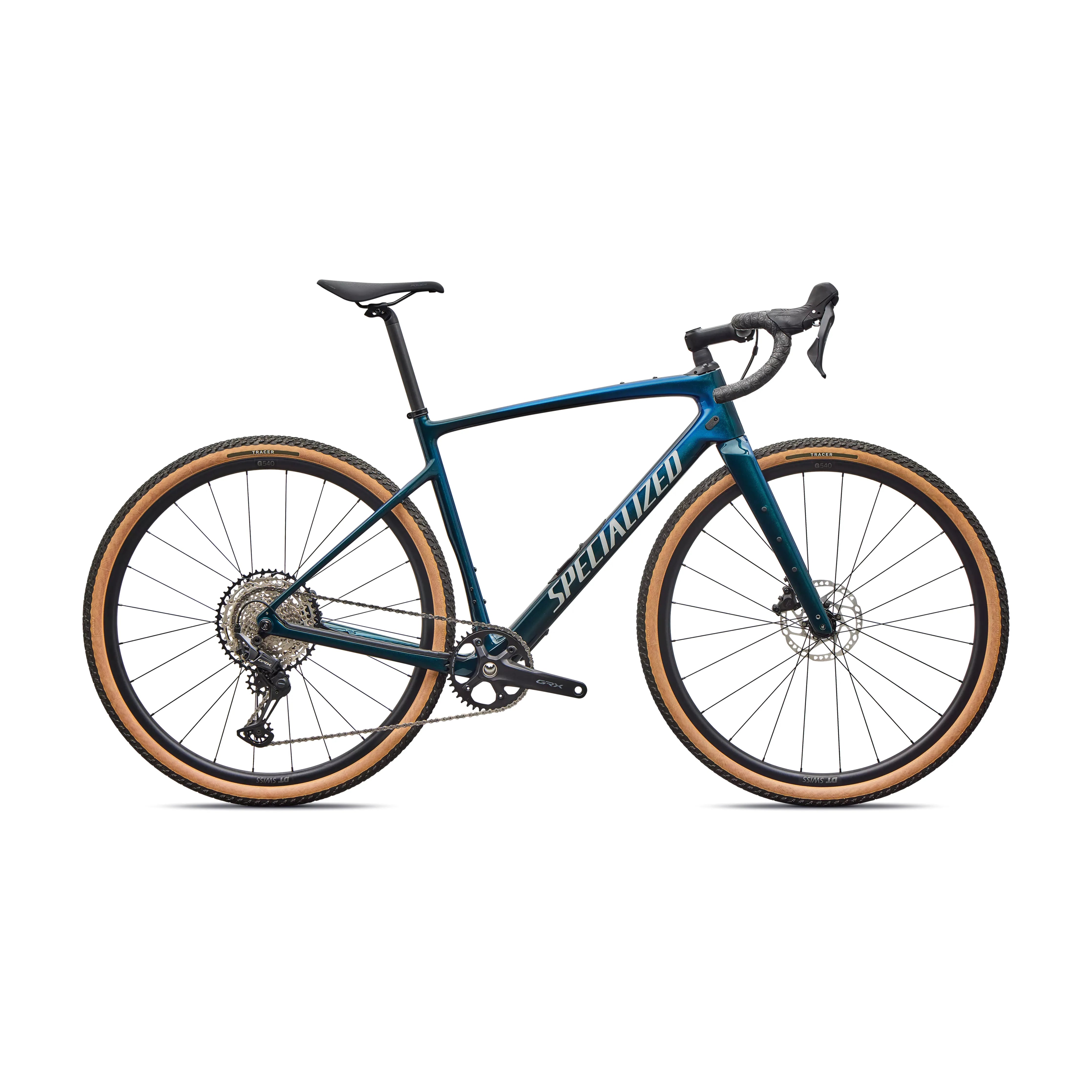 Specialized Diverge 4 Sport Carbon Shimano GRX 600 Bicycle - Gravel Specialized 54 Emerald Metallic/Silver Dust