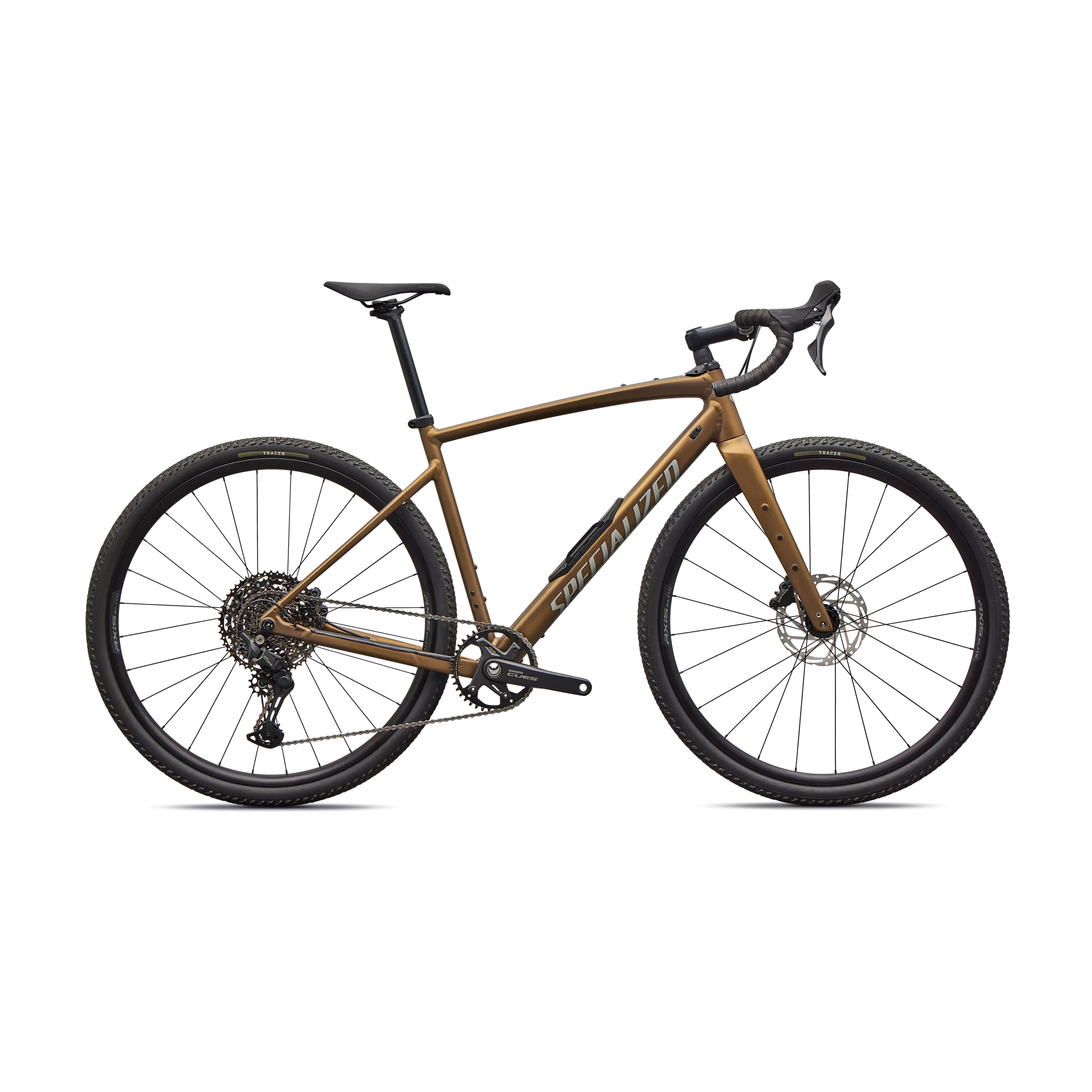 Specialized Diverge 4 Sport Alloy Shimano CUES Bicycle - Gravel Specialized 56 Bntgldmet/Shdwsil