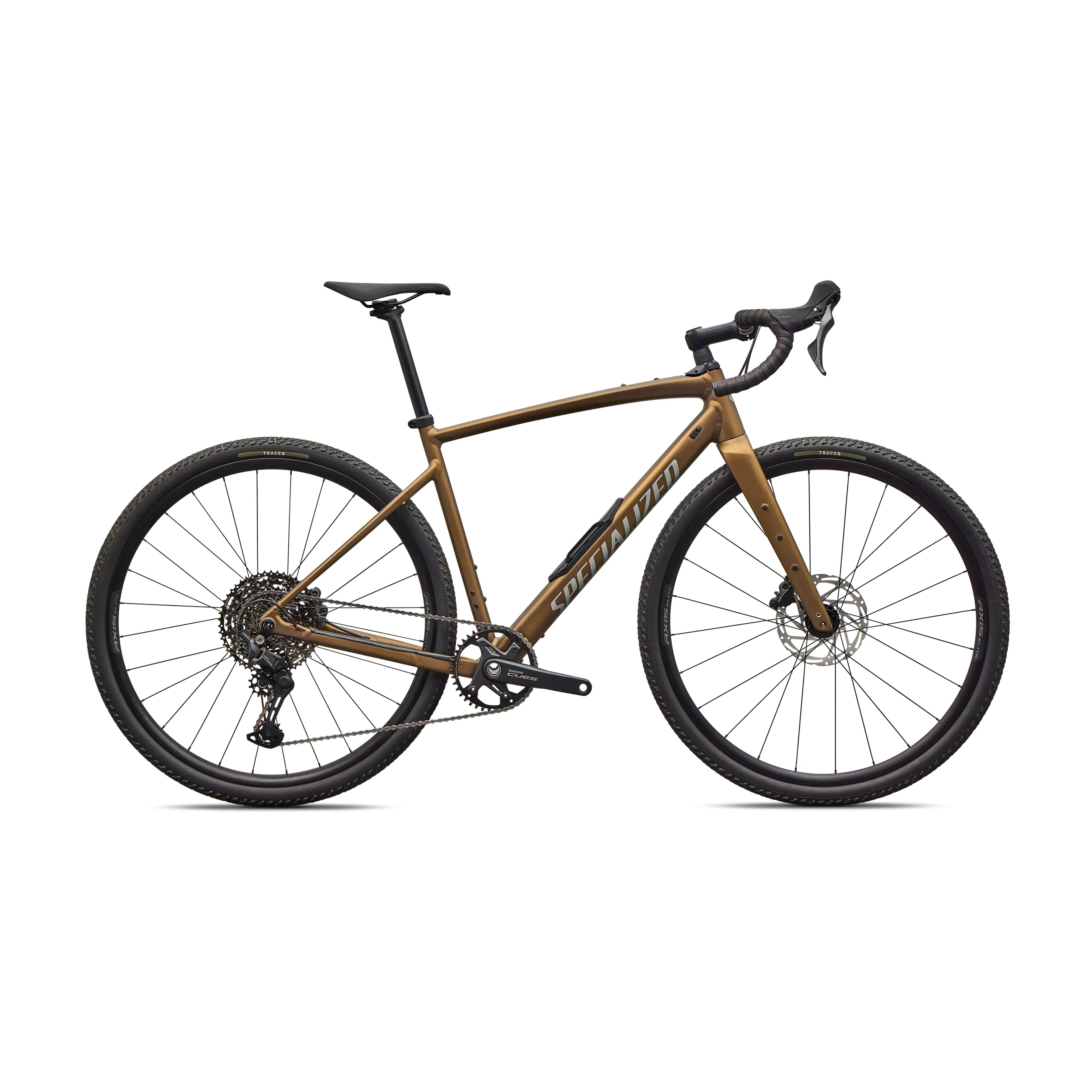 Specialized Diverge 4 Sport Alloy Shimano CUES Bicycle - Gravel Specialized 56 Bntgldmet/Shdwsil