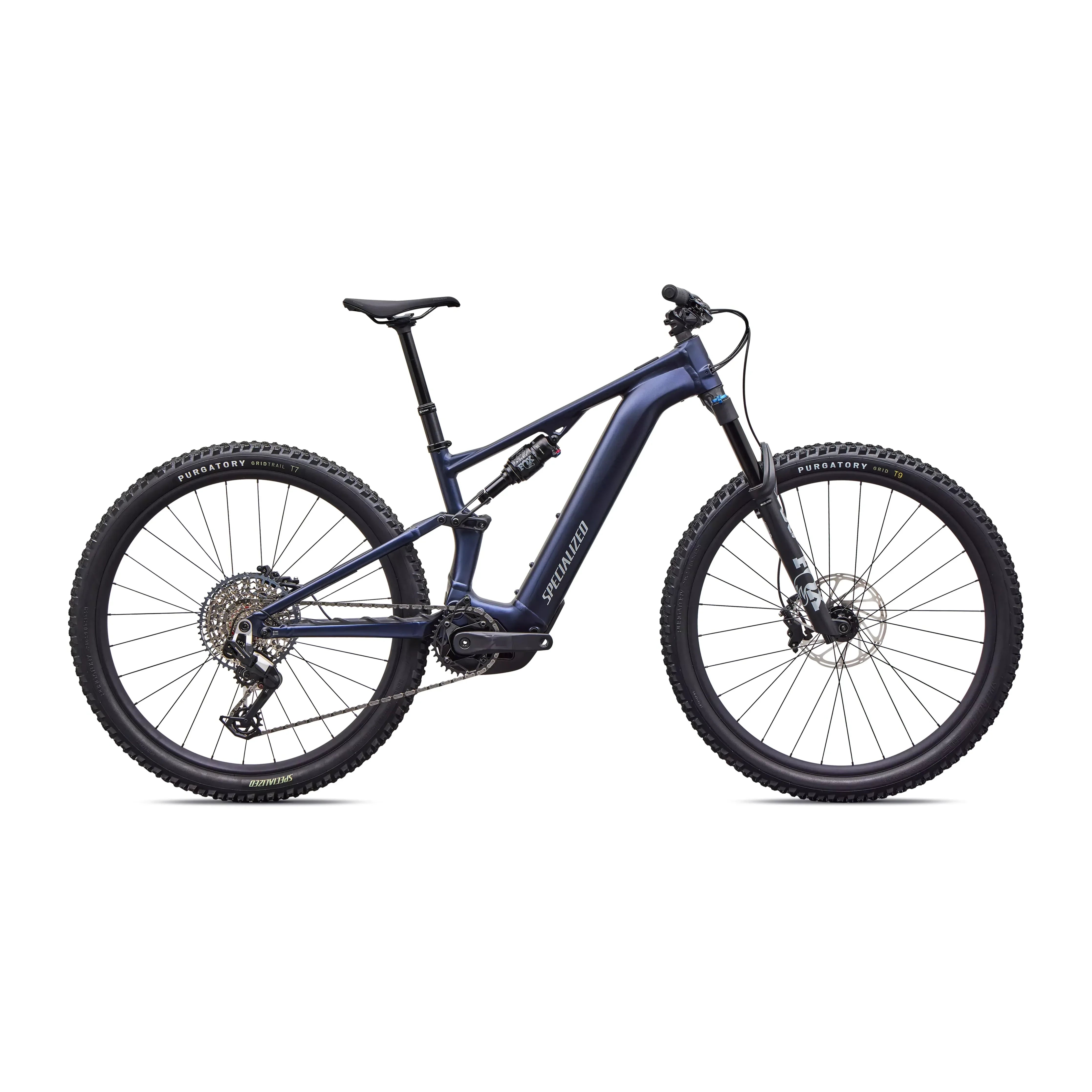 Specialized Levo R Comp Alloy Bicycle - E-Bikes - Mountain - Full Suspension Specialized S1 Metdpmrnblu/Shdwsil