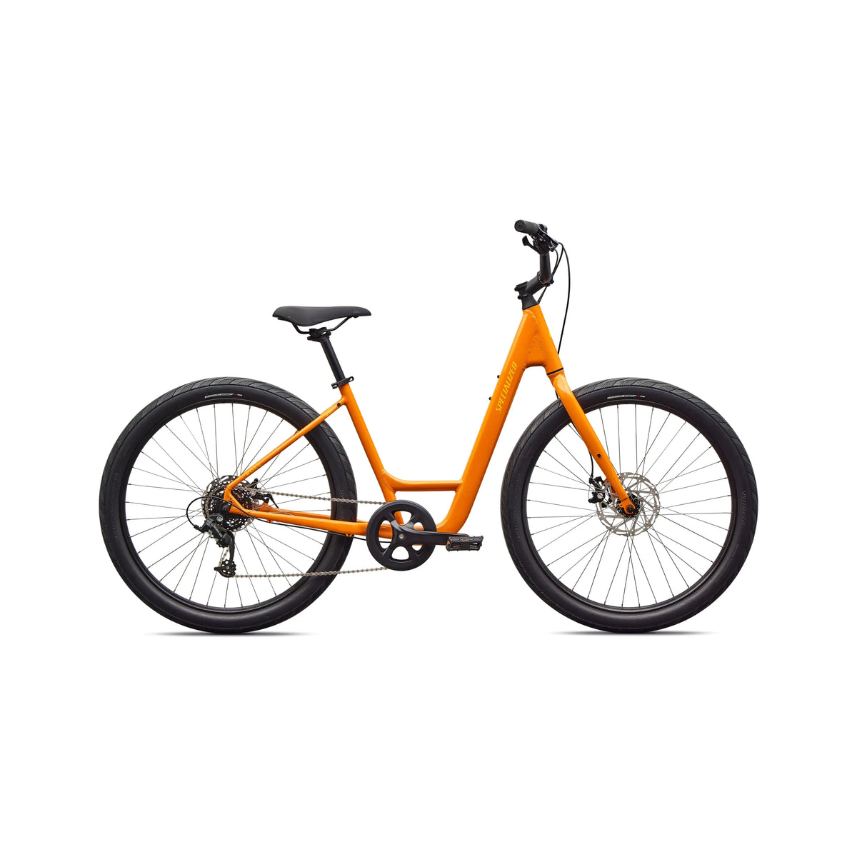 Specialized Roll 2.0 Low Entry Bicycle - Cruisers Specialized Small Gloss Orange Zest / California Sunshine