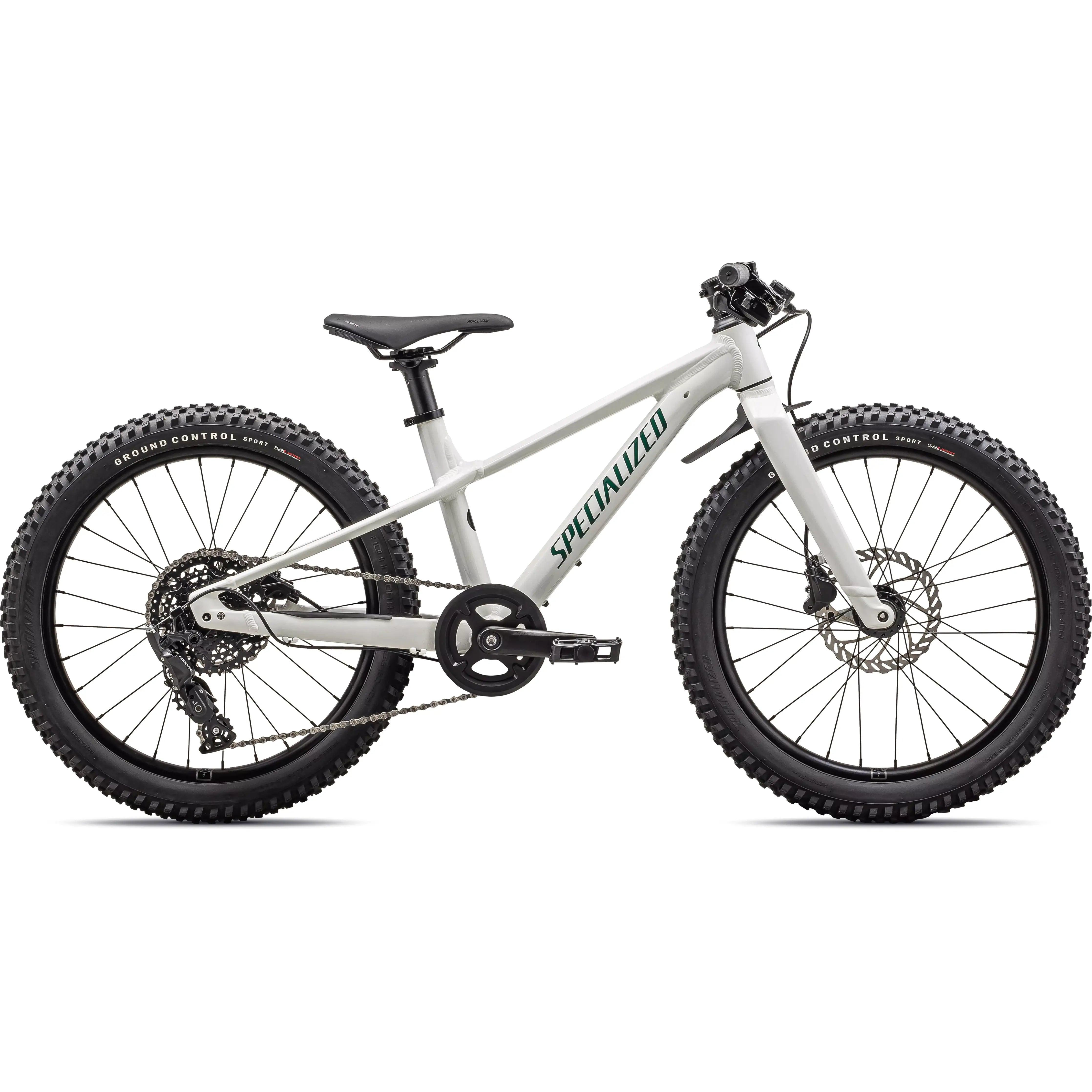 Specialized Riprock 20 (2025) Bicycle - Kids Bikes - 20" Specialized Gloss Dune White Pngrn